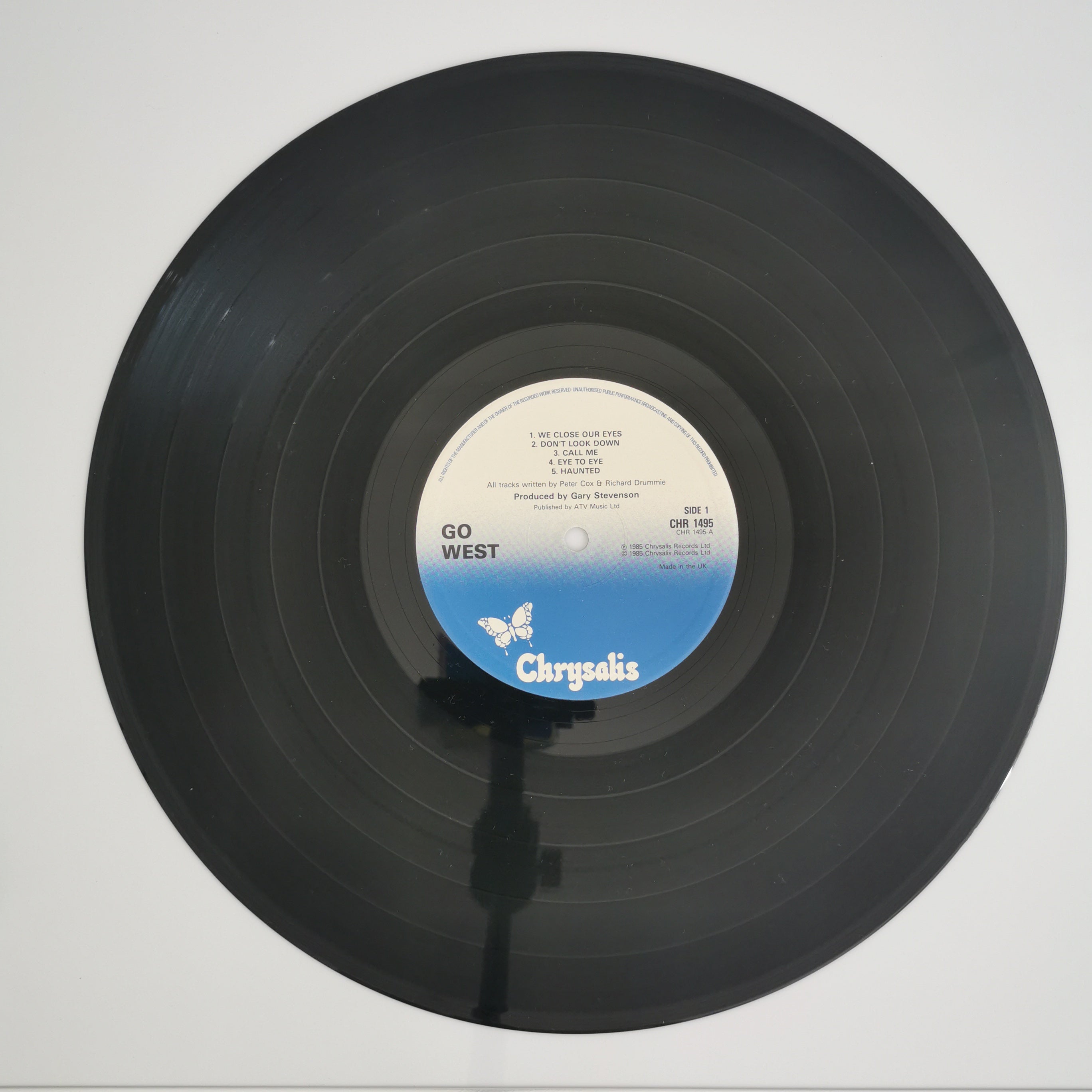 Go West Go West UK Vinyl LP Record