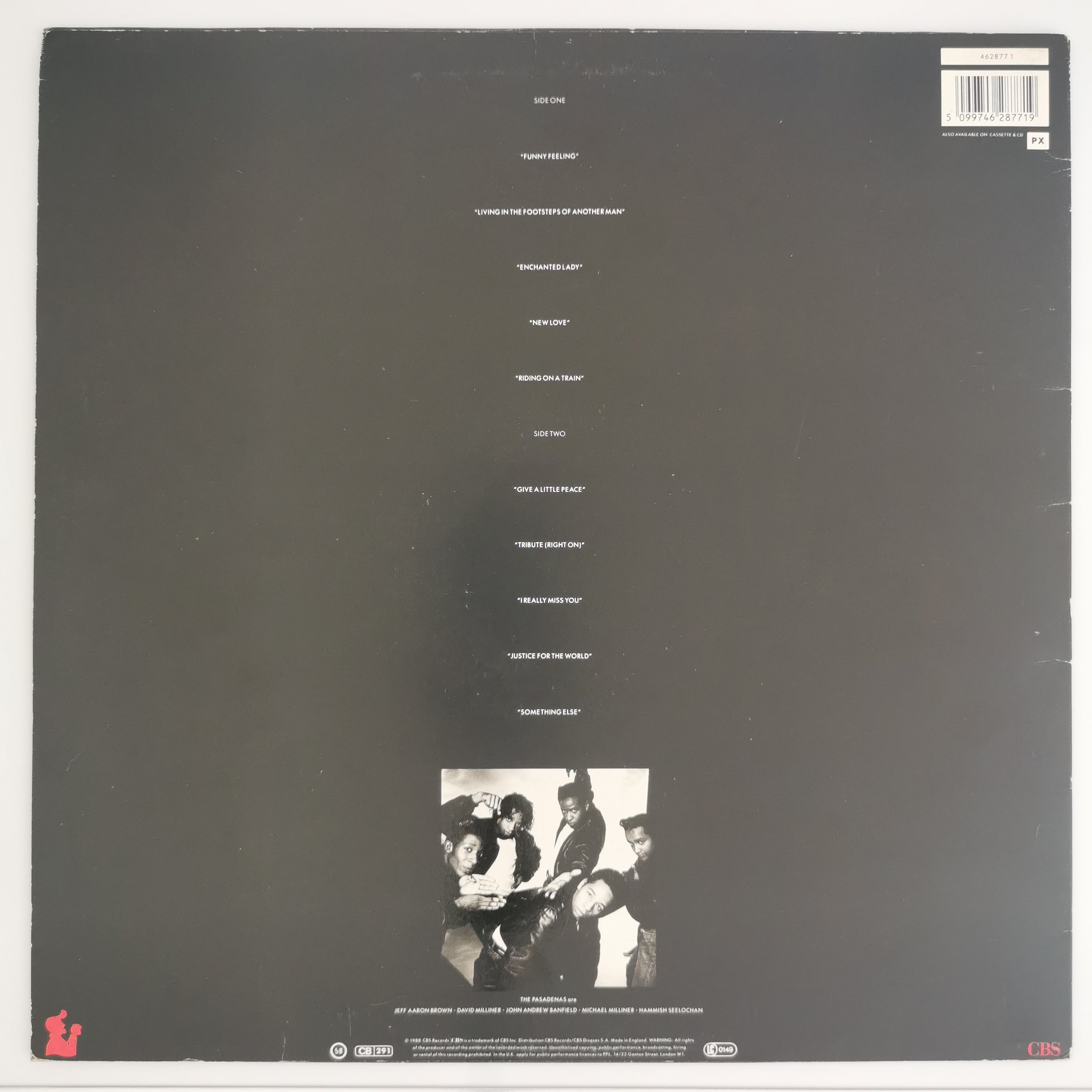 The Pasadenas – To Whom It May Concern Vinyl LP Record