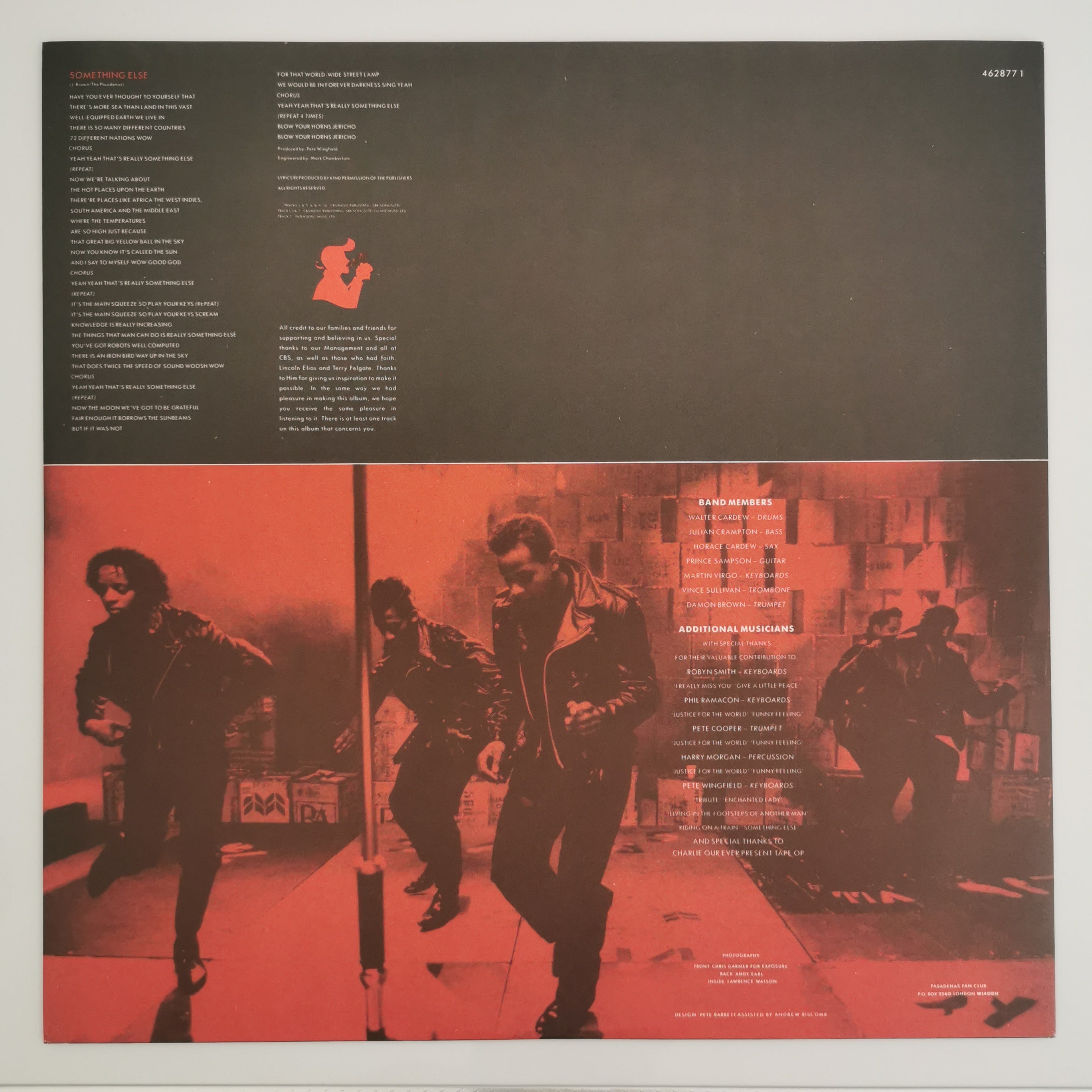 The Pasadenas – To Whom It May Concern Vinyl LP Record