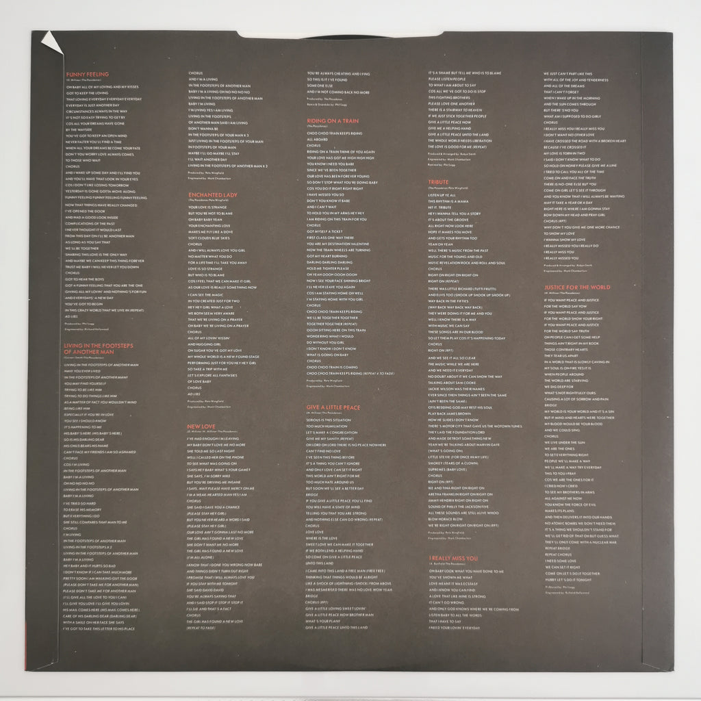 The Pasadenas – To Whom It May Concern Vinyl LP Record