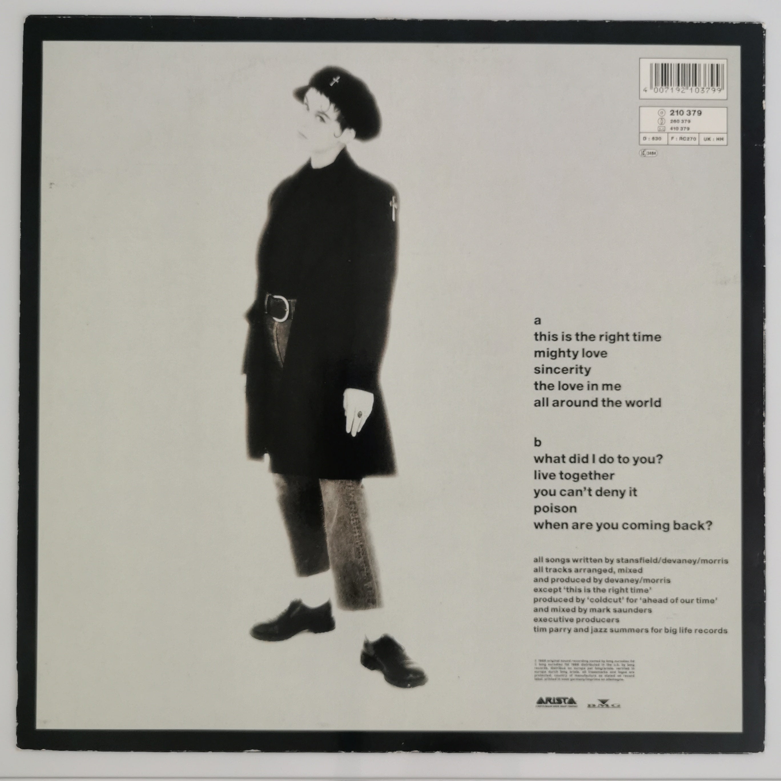 Lisa Stansfield – Affection Vinyl LP Record 1990
