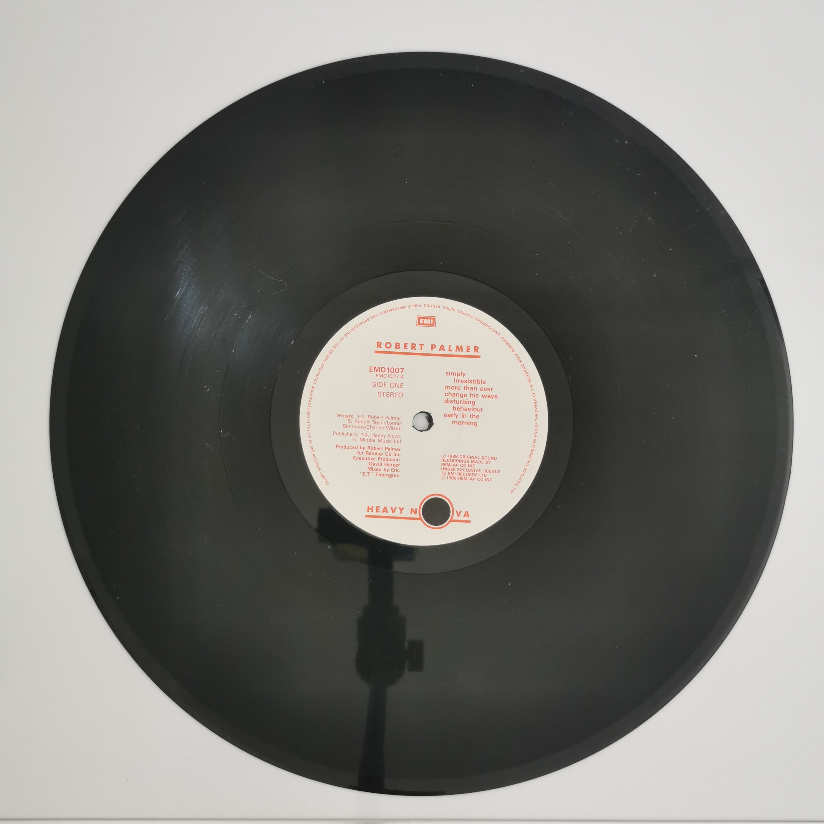 Robert Palmer – Heavy Nova Vinyl LP Record 1988