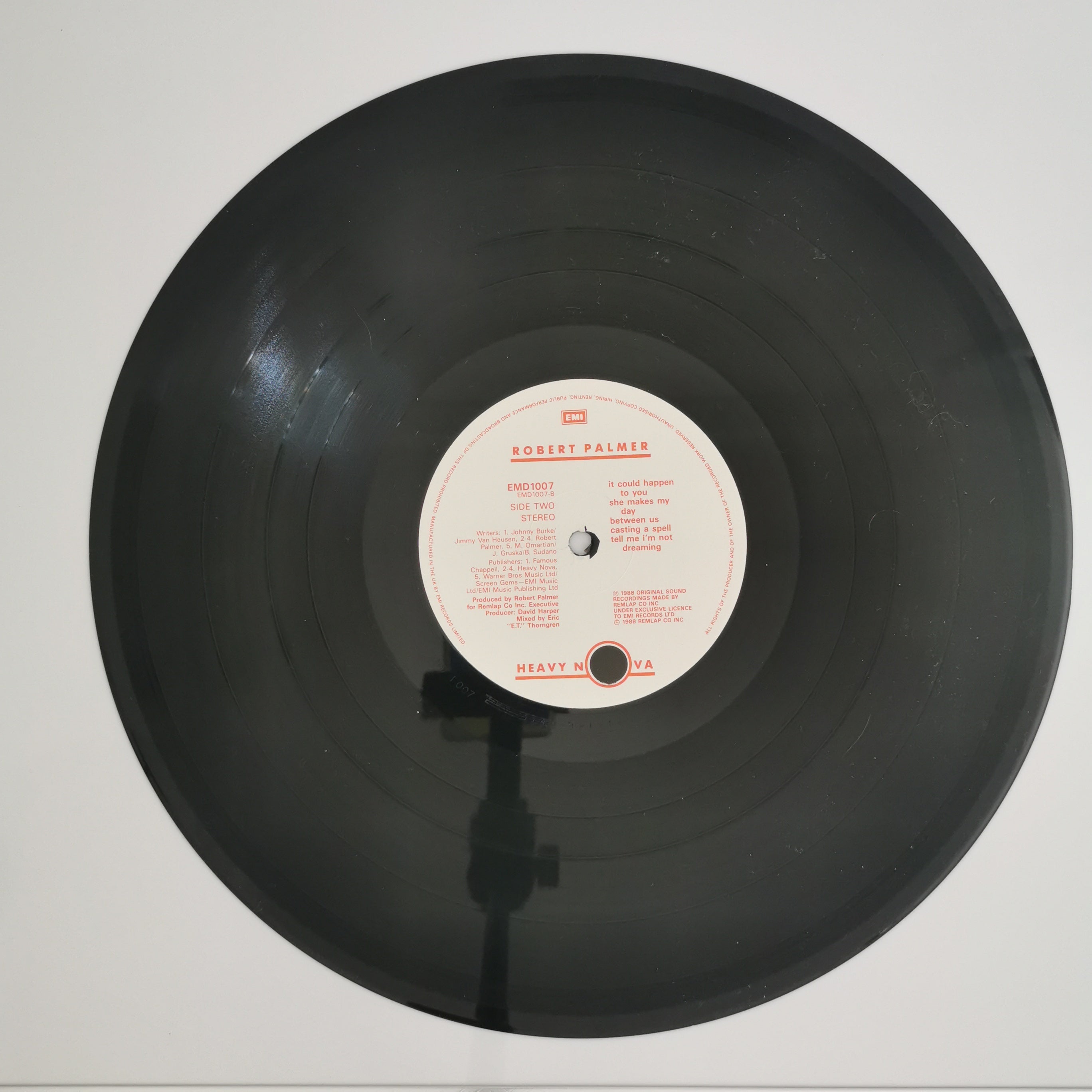 Robert Palmer – Heavy Nova Vinyl LP Record 1988