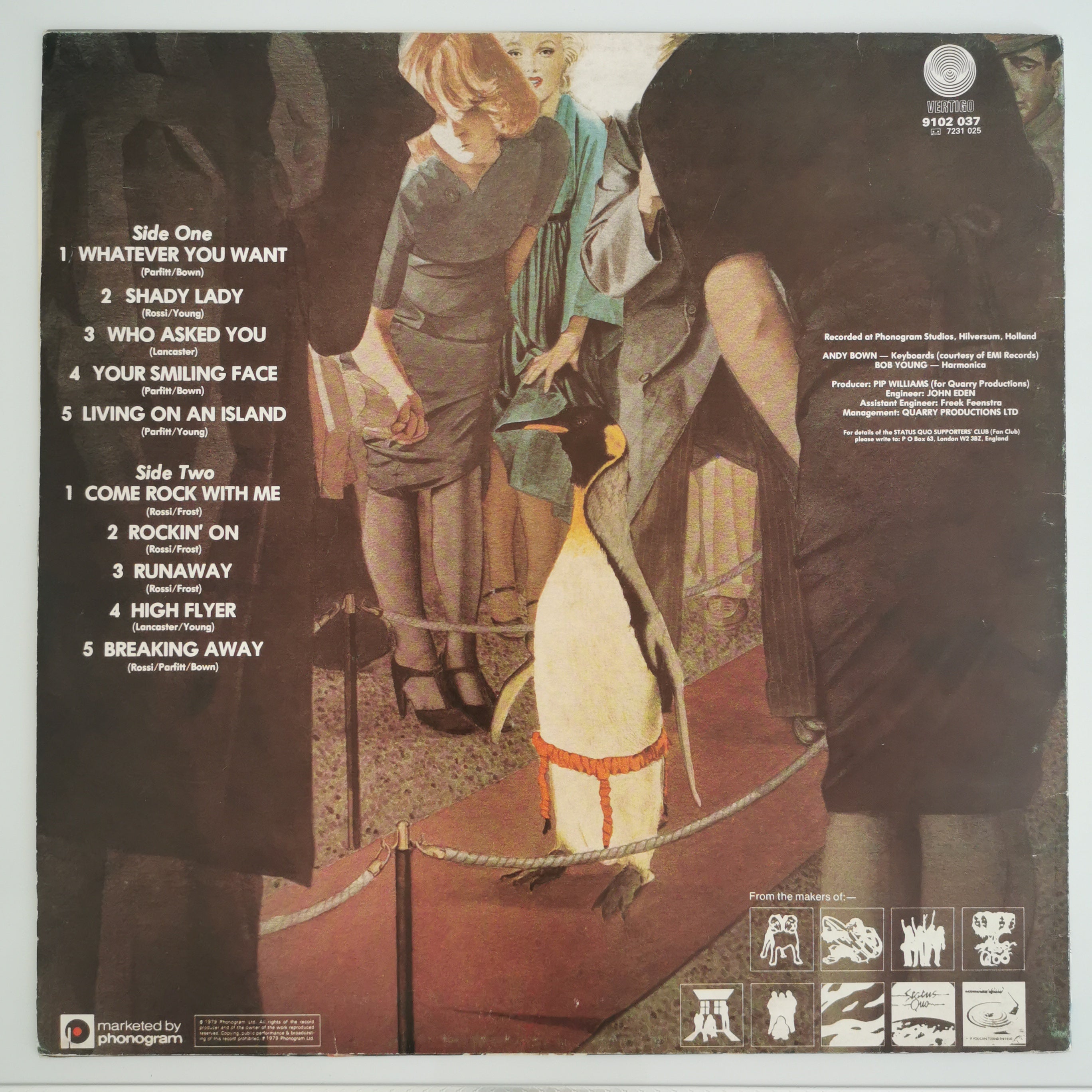 Status Quo Whatever You Want Vinyl LP Record