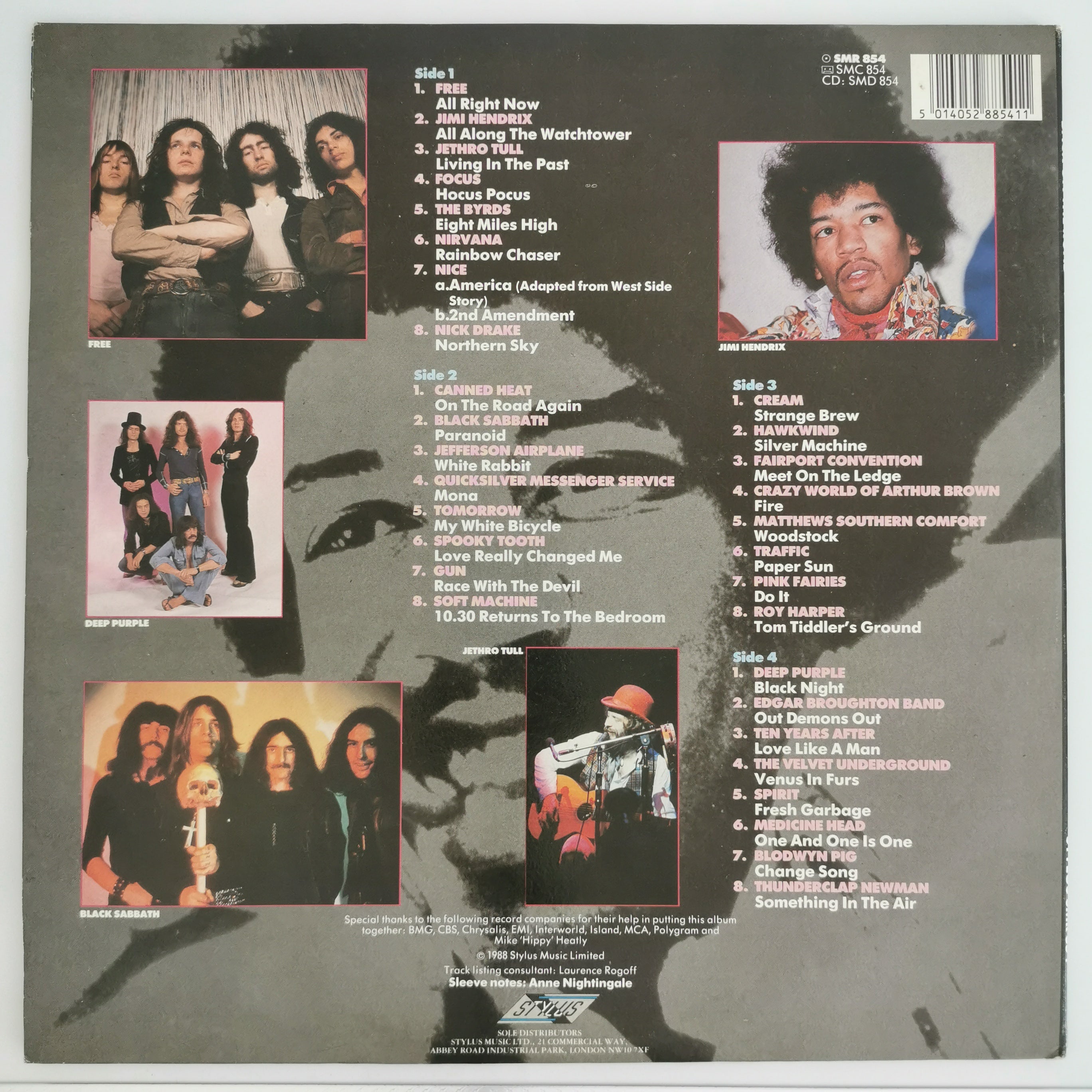 60s & 70s Back On The Road Double Vinyl LP Record