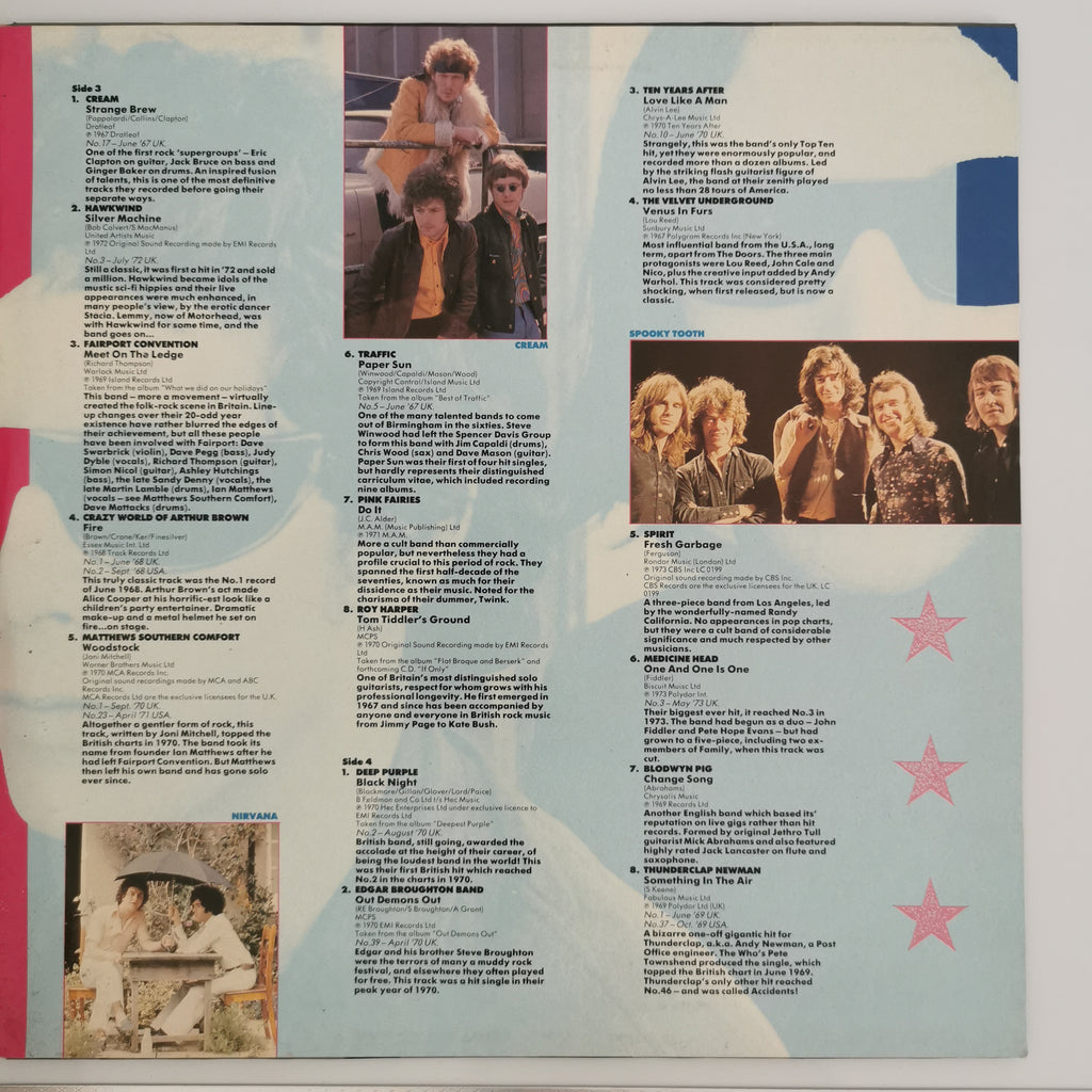 60s & 70s Back On The Road Double Vinyl LP Record