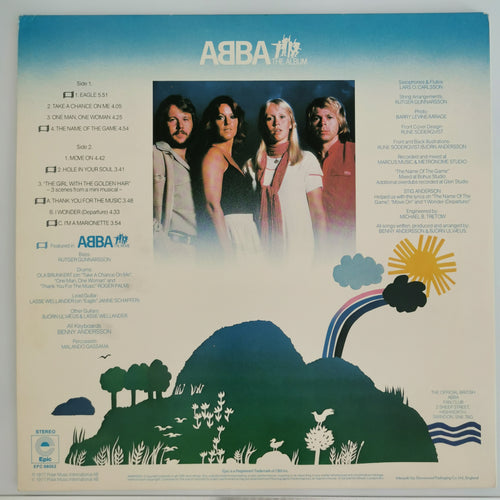 Abba ABBA The Album Vinyl LP Record 1977