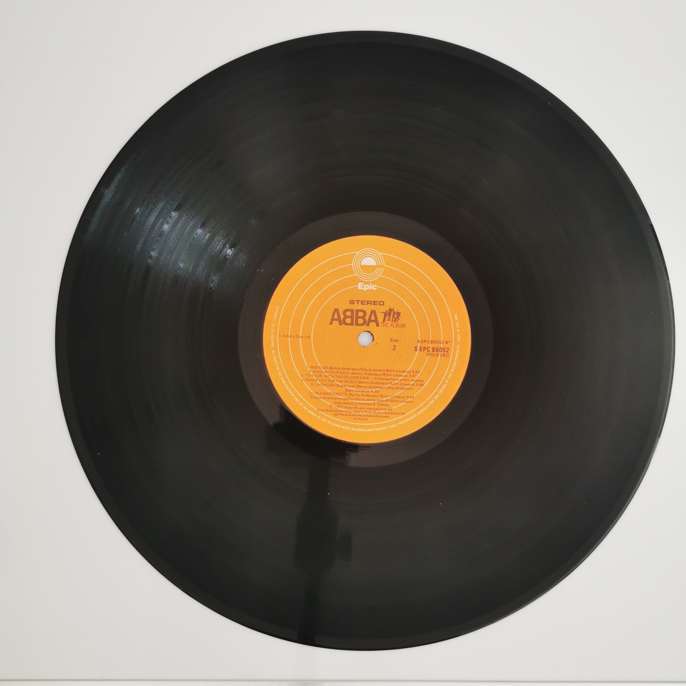 Abba ABBA The Album Vinyl LP Record 1977