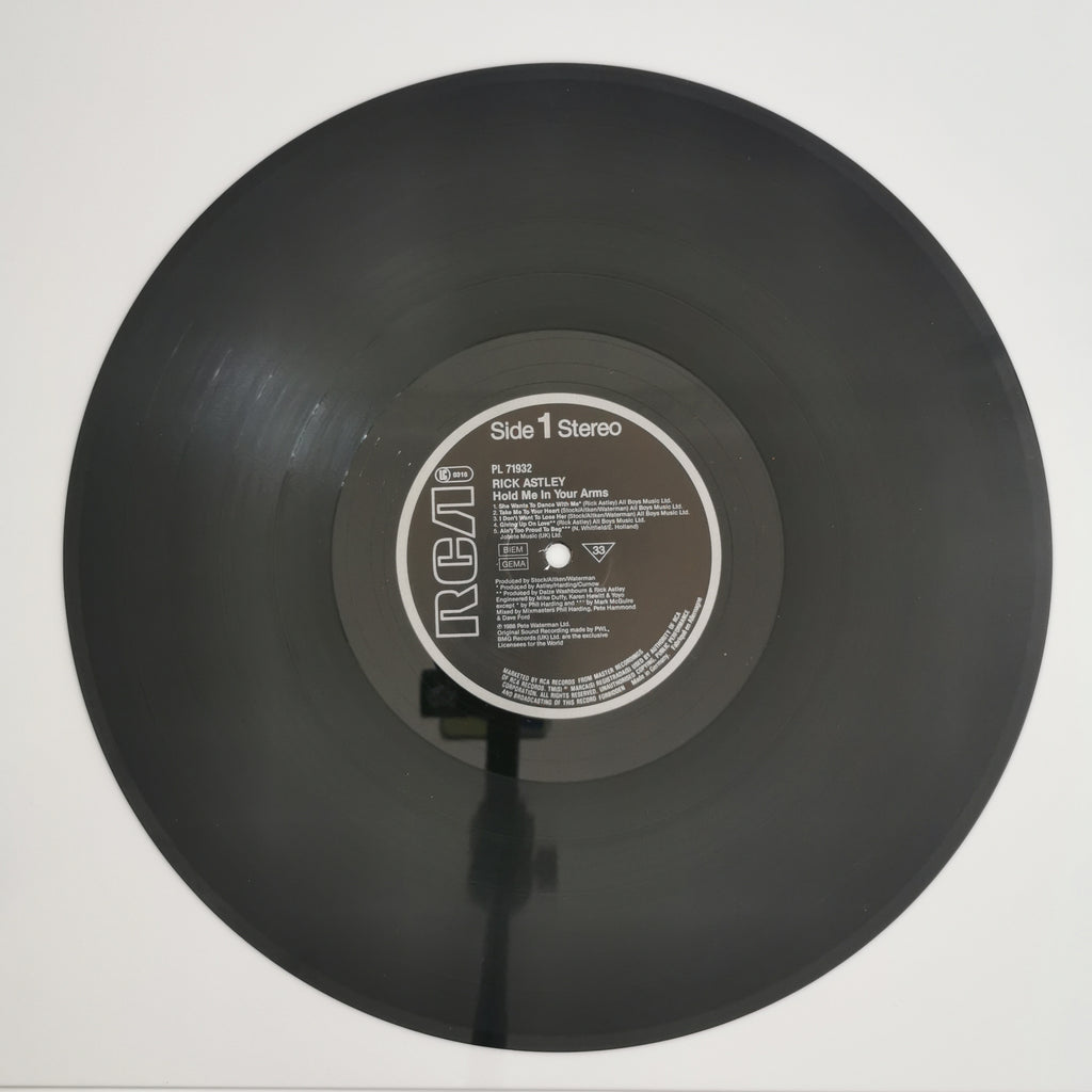 Rick Astley – Hold Me In Your Arms Vinyl LP Record