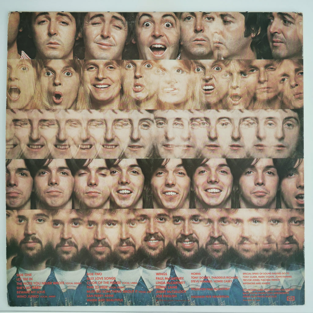 Paul McCartney and Wings At The Speed Of Sound Vinyl LP