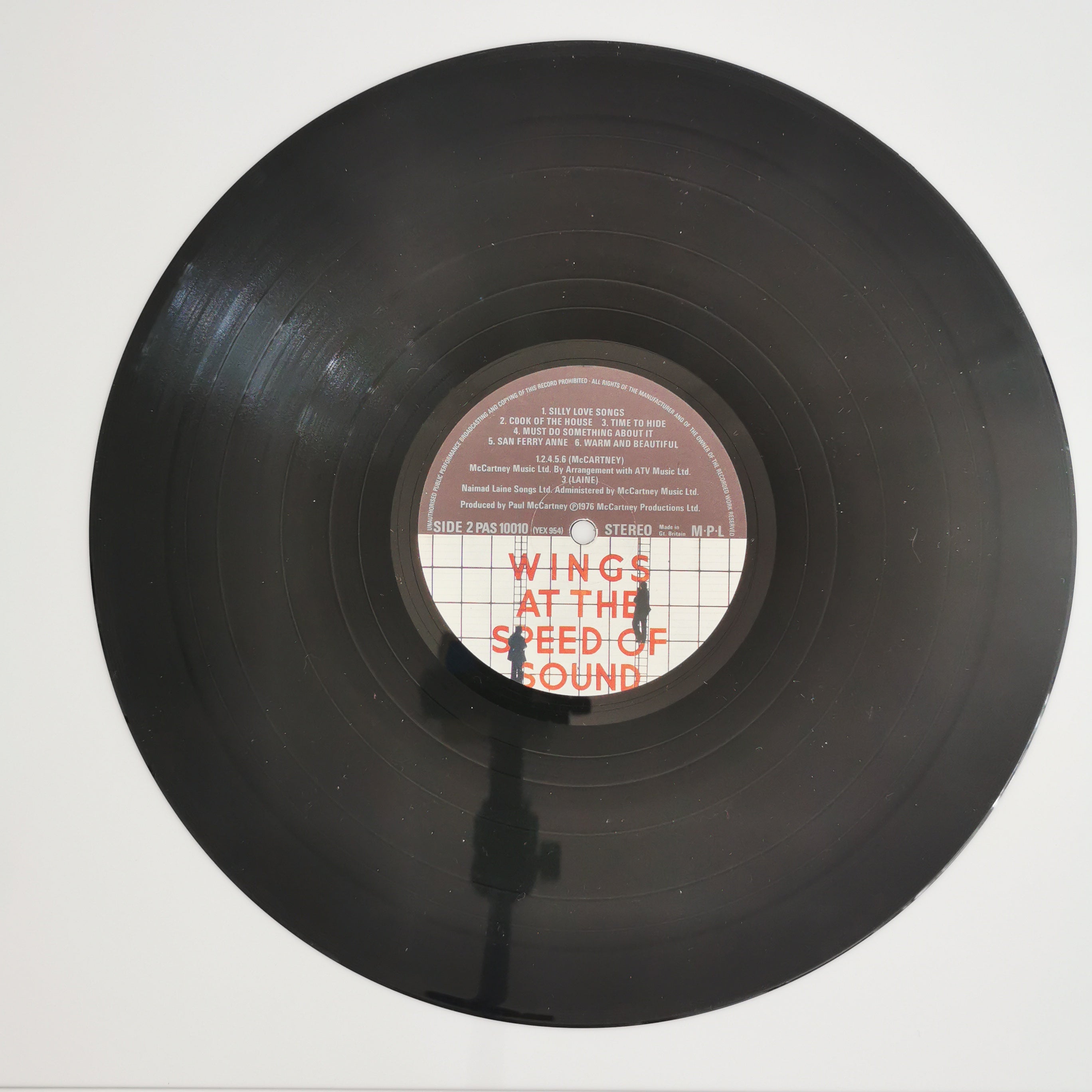 Paul McCartney and Wings At The Speed Of Sound Vinyl LP