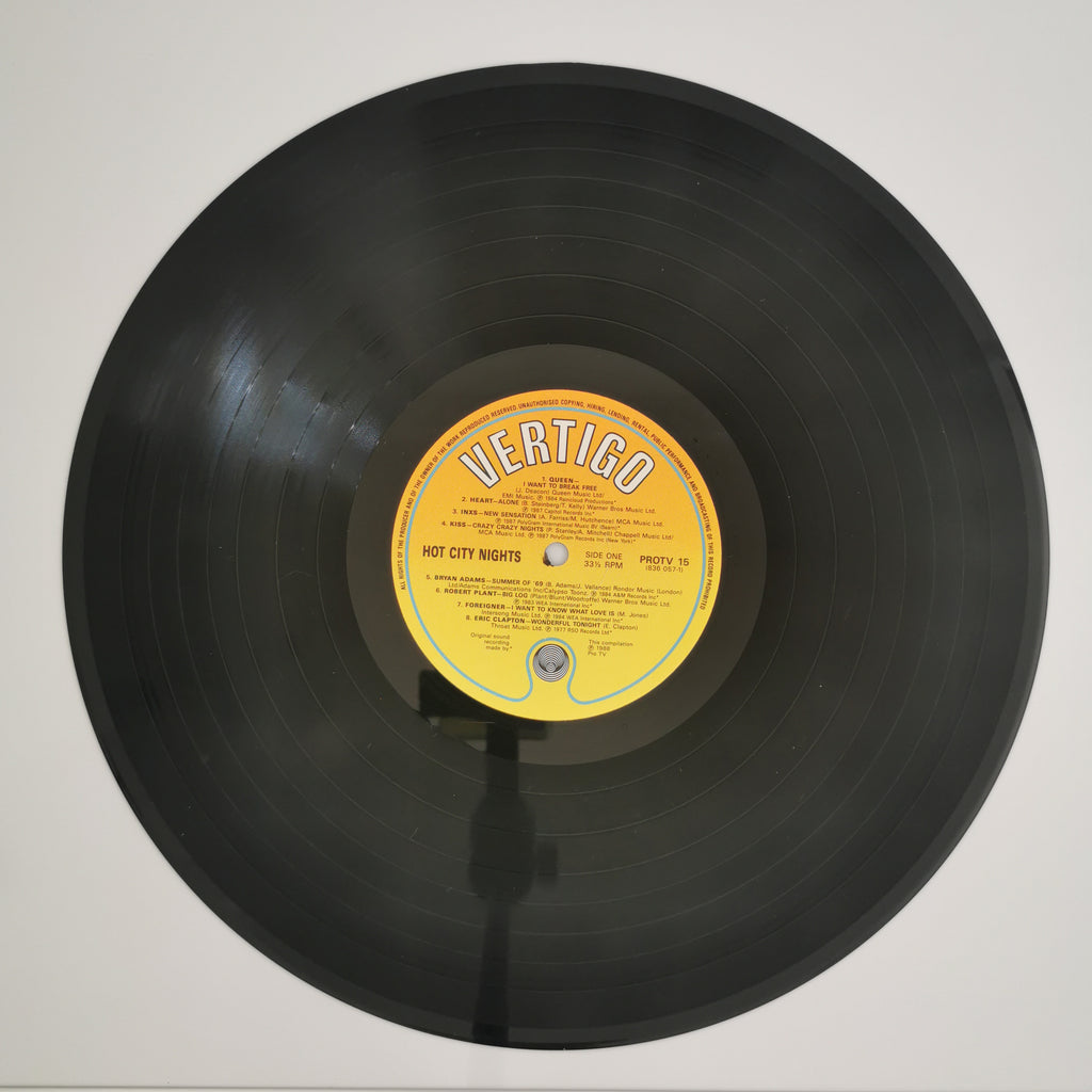 Hot City Nights UK Vinyl LP Record 1988