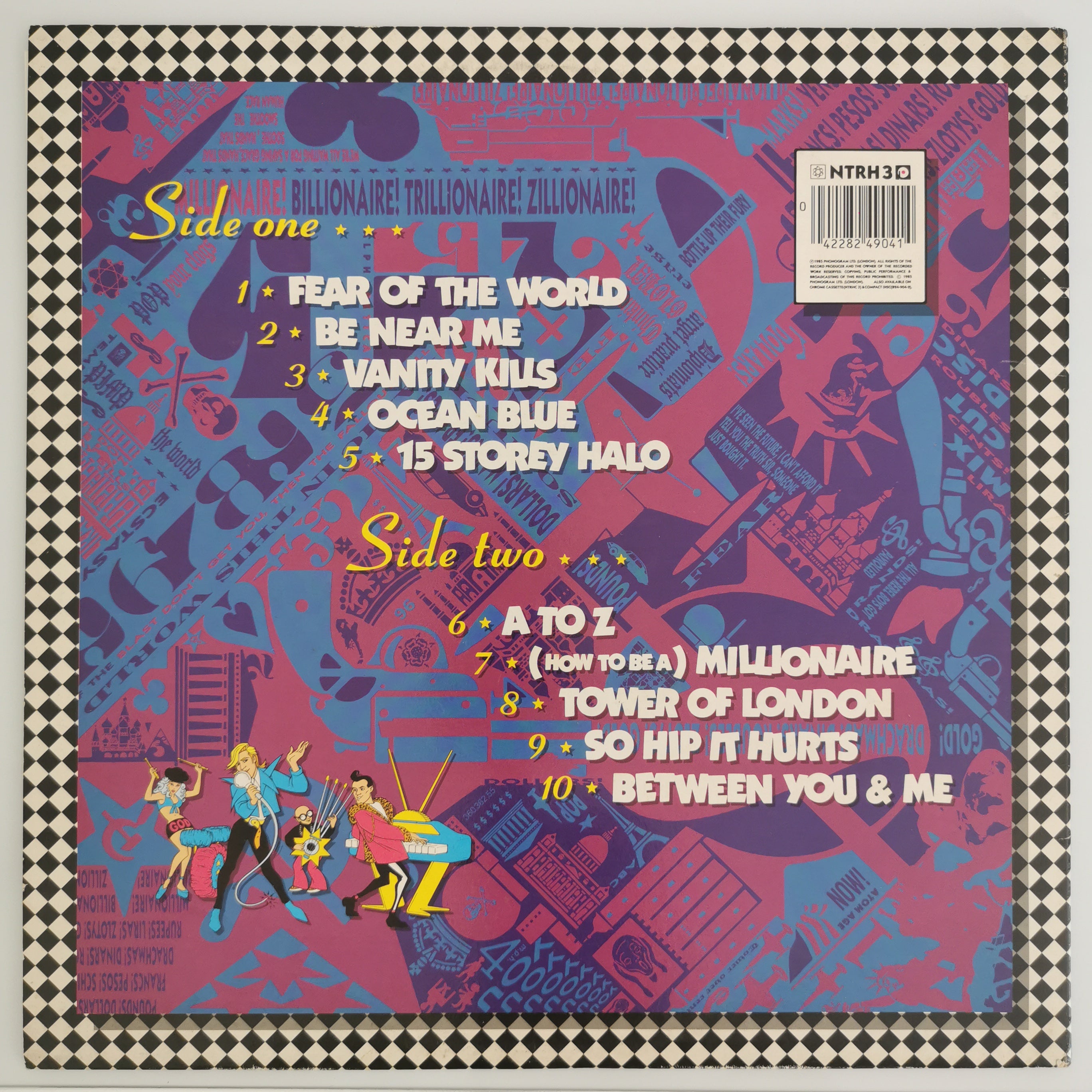 ABC How To Be A Zillionaire Vinyl LP Record