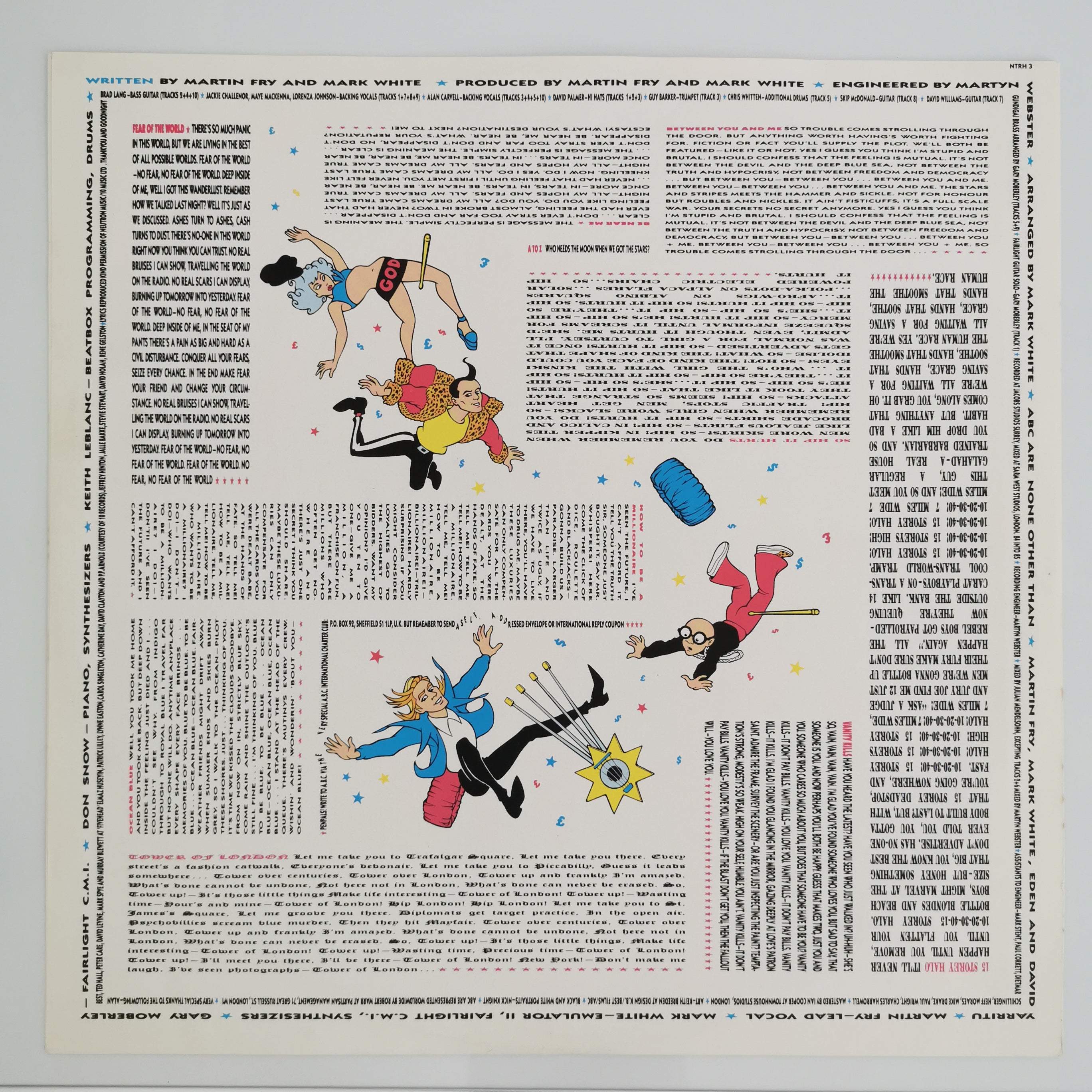 ABC How To Be A Zillionaire Vinyl LP Record