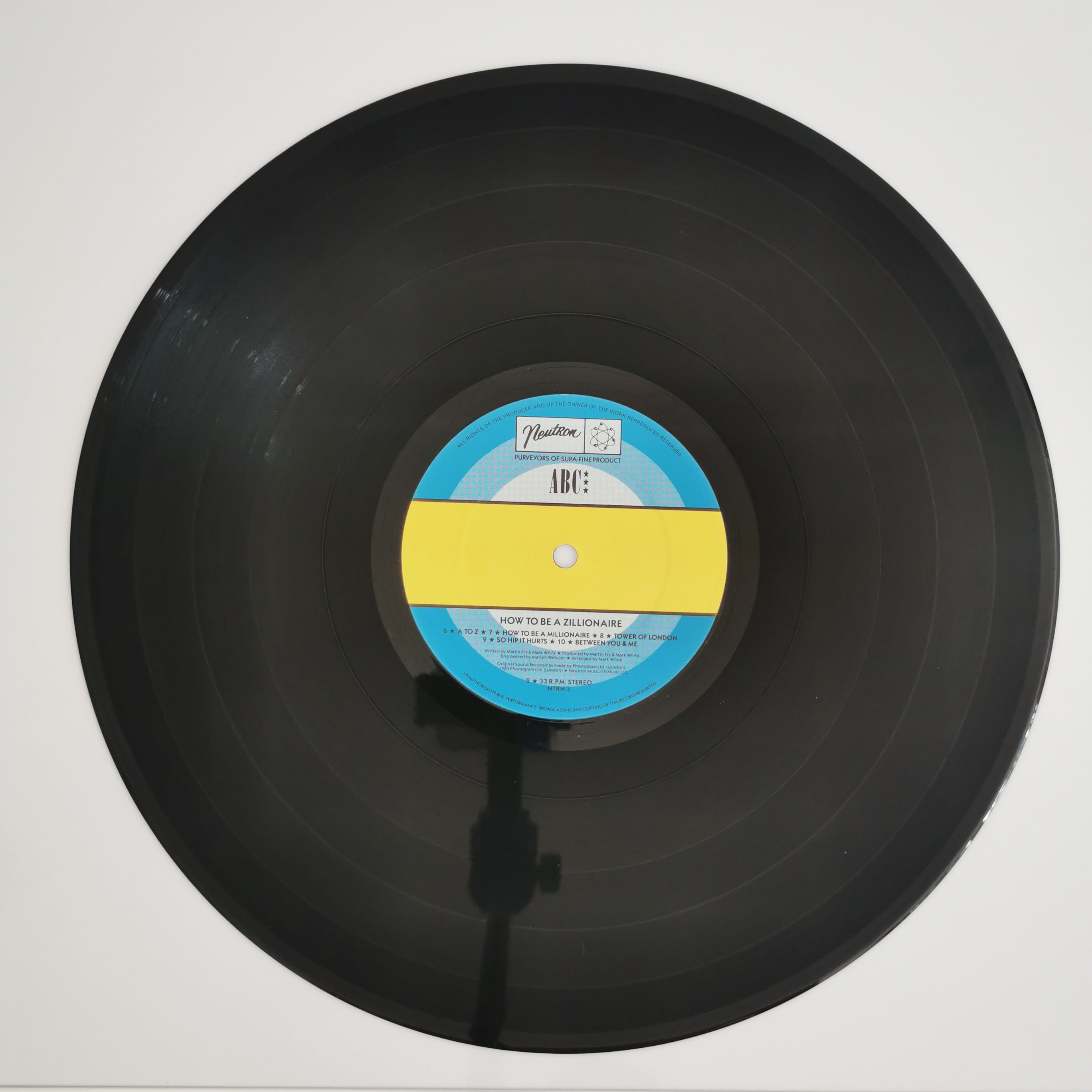ABC How To Be A Zillionaire Vinyl LP Record