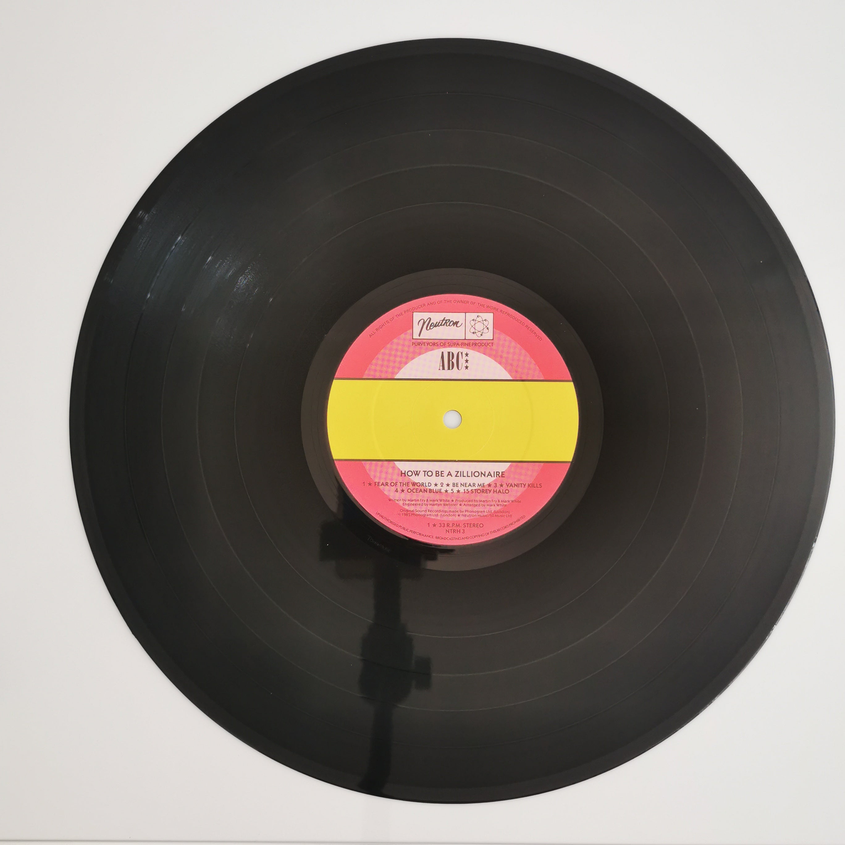 ABC How To Be A Zillionaire Vinyl LP Record