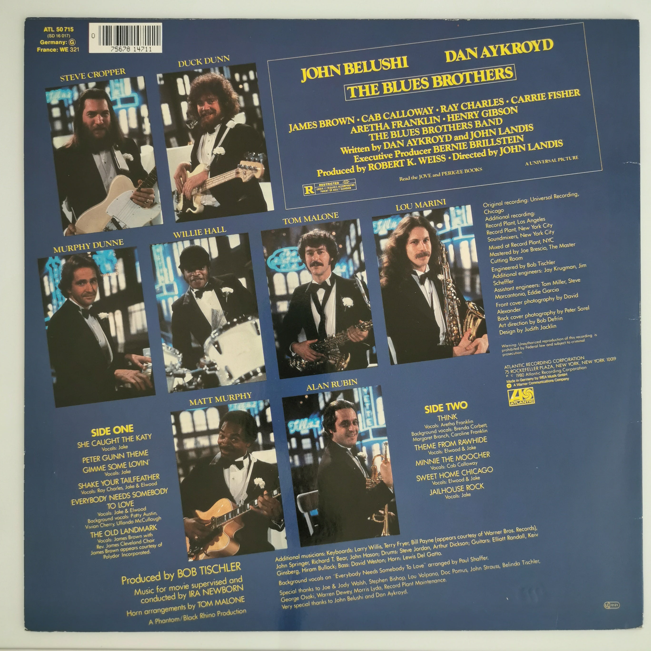 The Blues Brothers – Music From The Soundtrack Vinyl LP