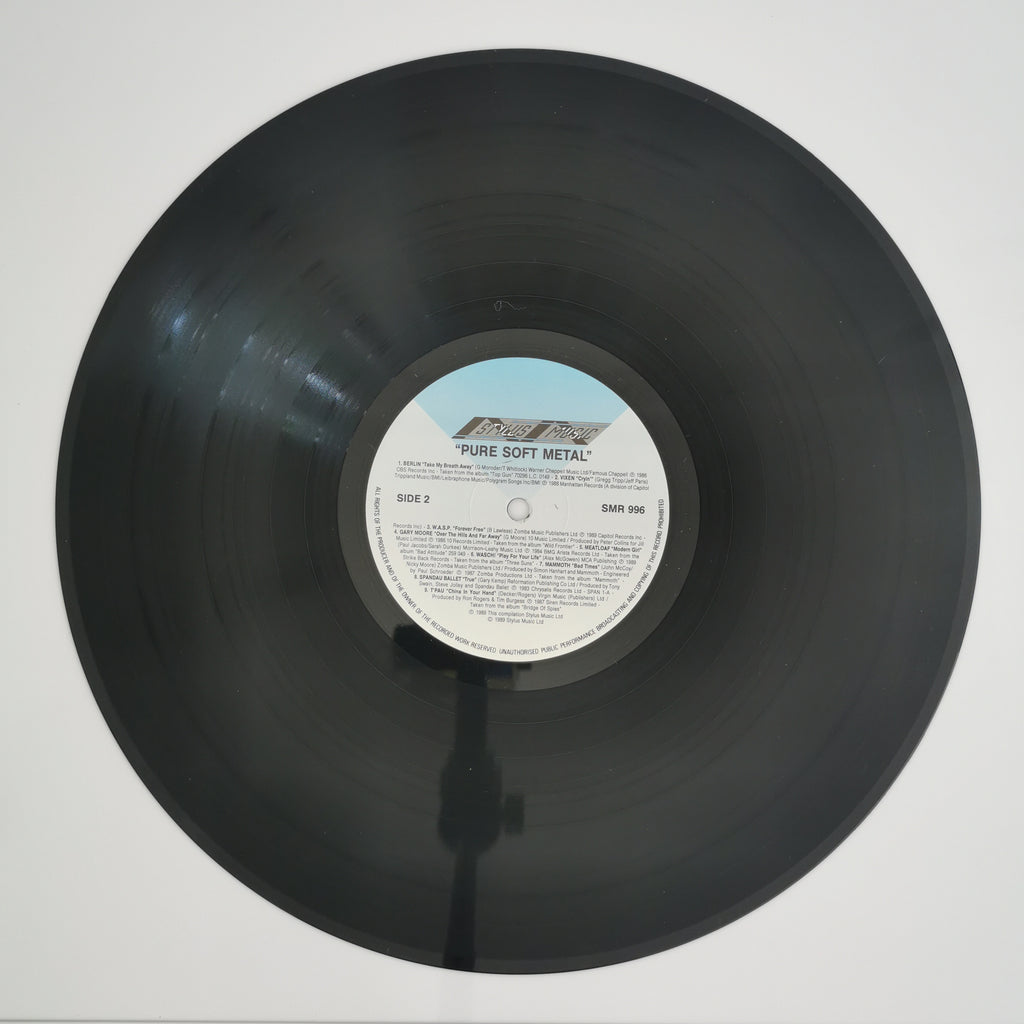 Various-Rock & Metal Pure Soft Metal Vinyl LP Record