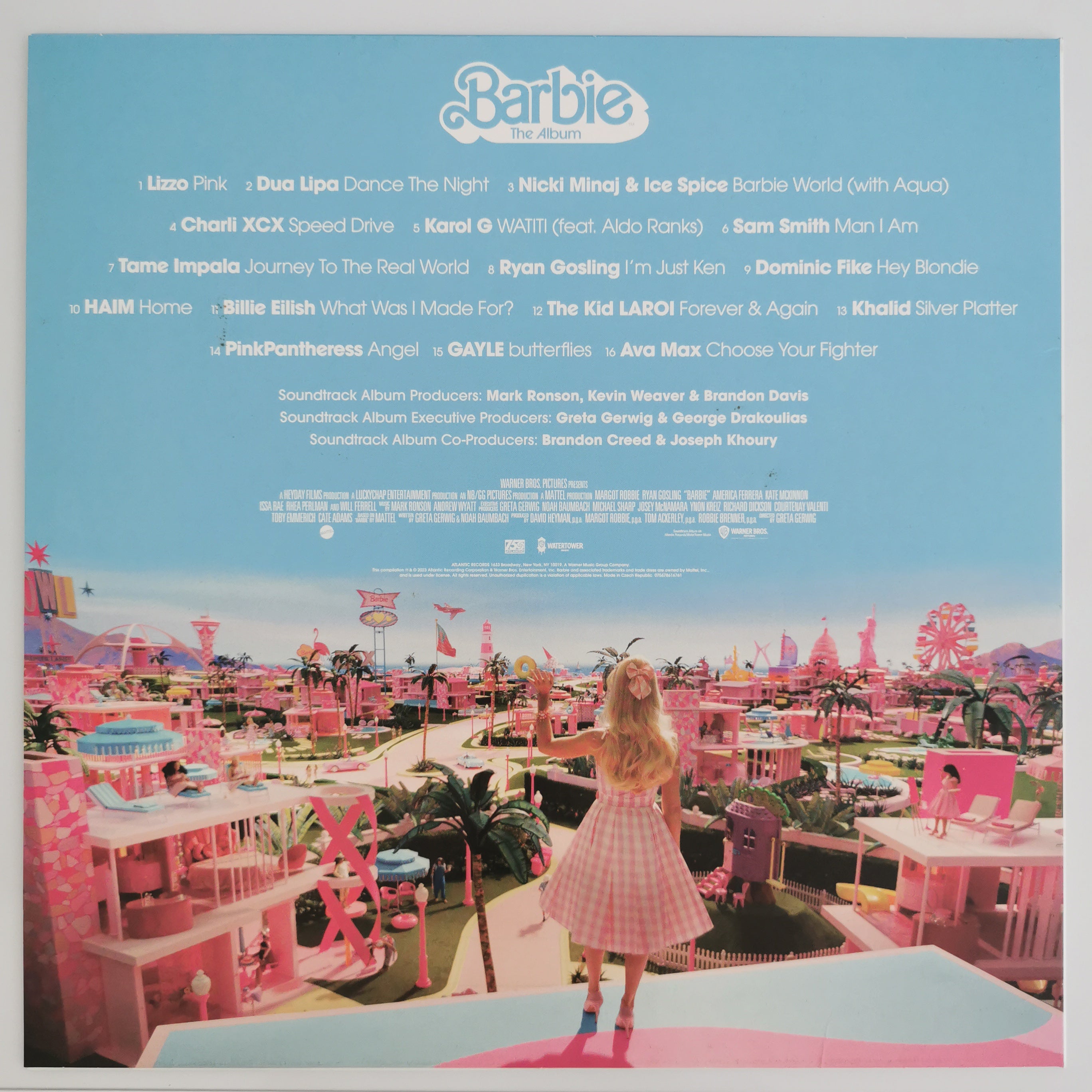 Original Soundtrack Barbie The Album Vinyl LP Pink