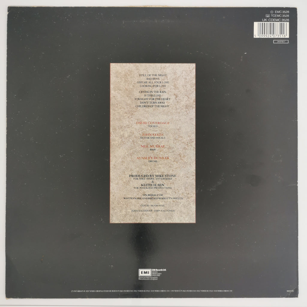 Whitesnake - Whitesnake Vinyl LP Record
