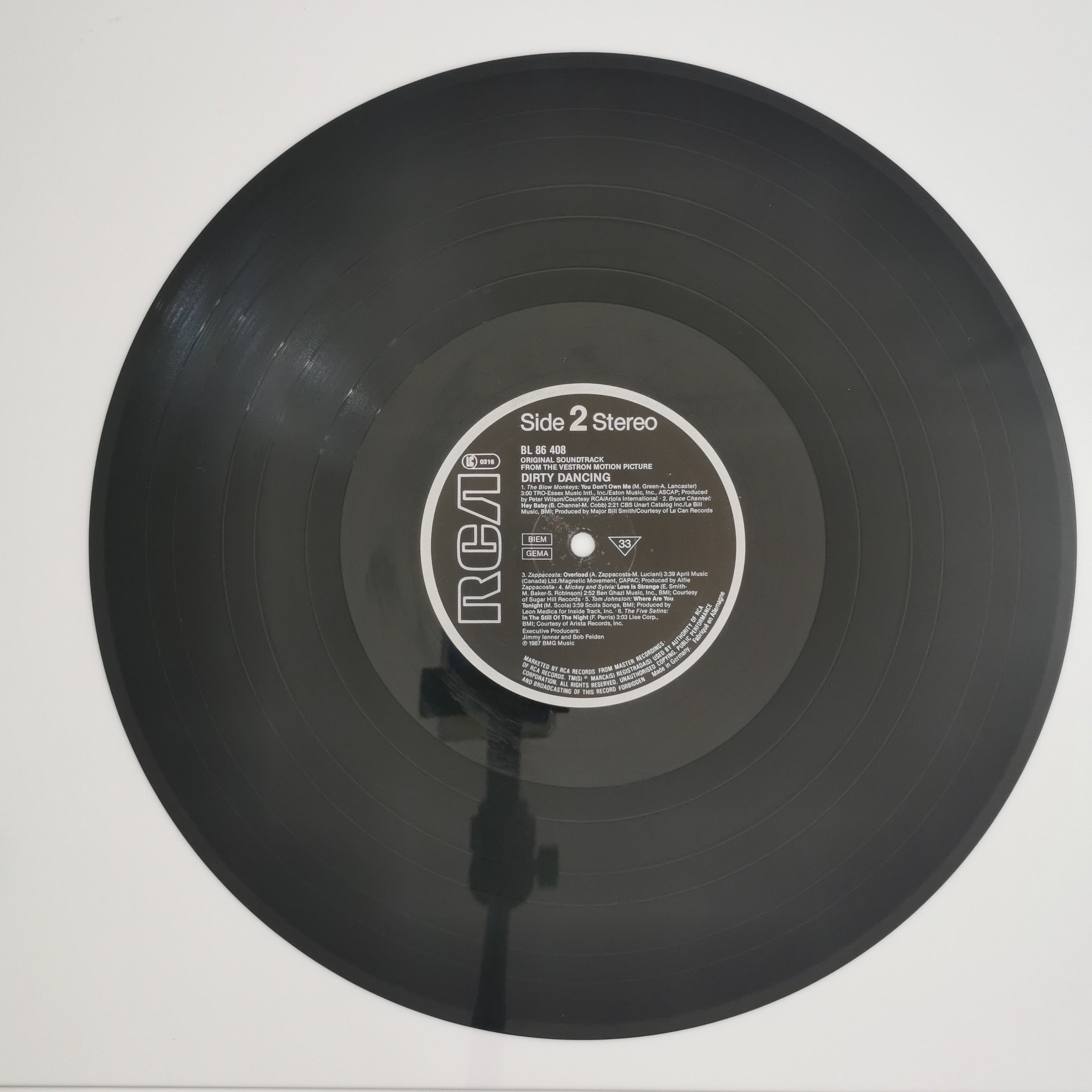 Dirty Dancing Soundtrack Vinyl LP Record