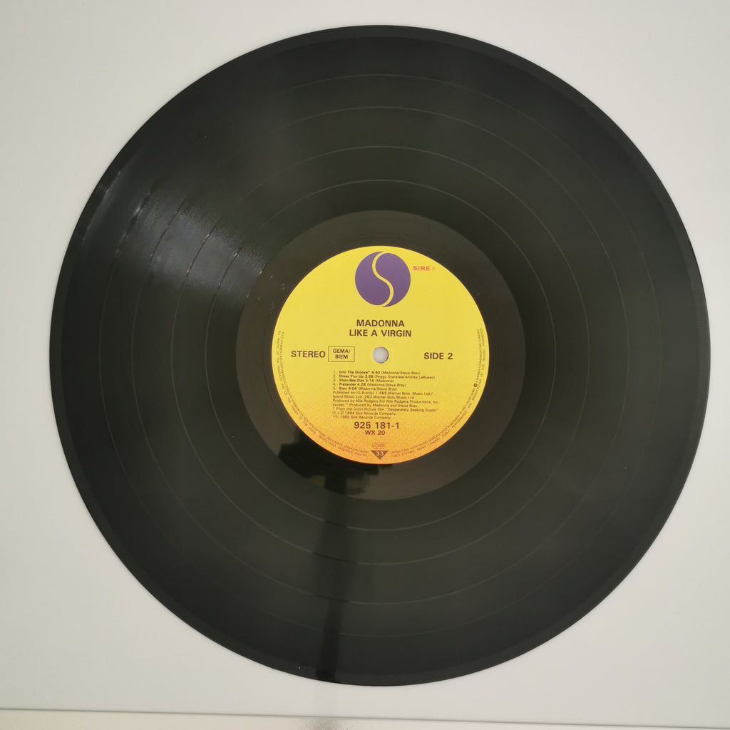 Madonna Like A Virgin Vinyl LP Record 1985