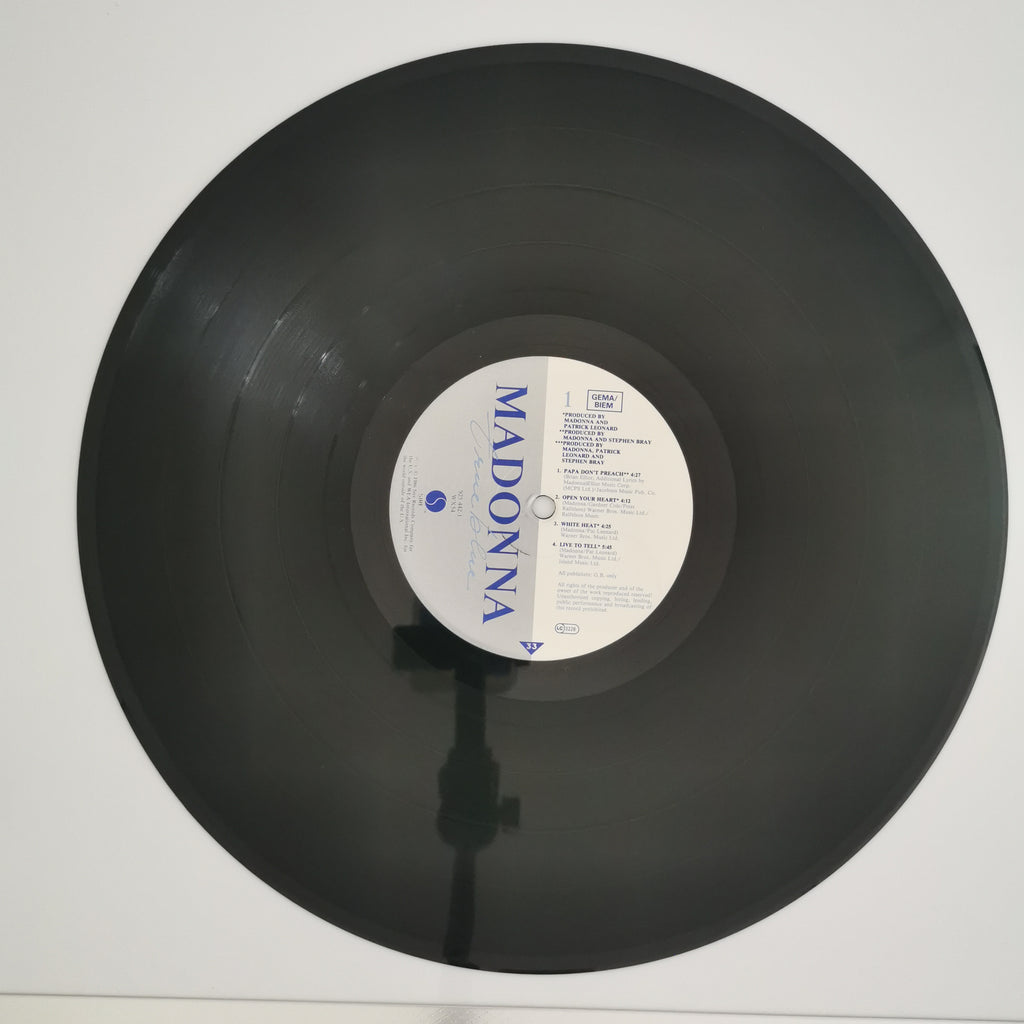 Madonna True Blue Vinyl LP Record 1986