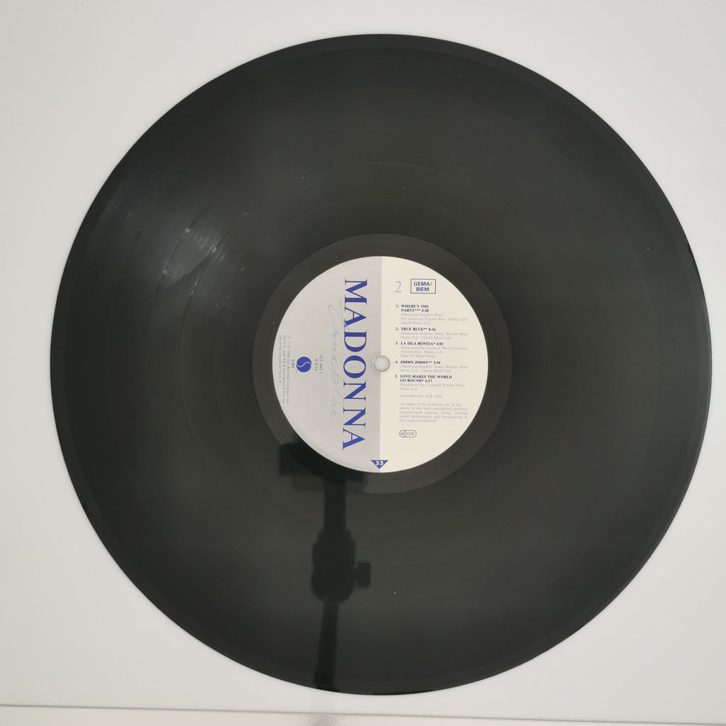 Madonna True Blue Vinyl LP Record 1986