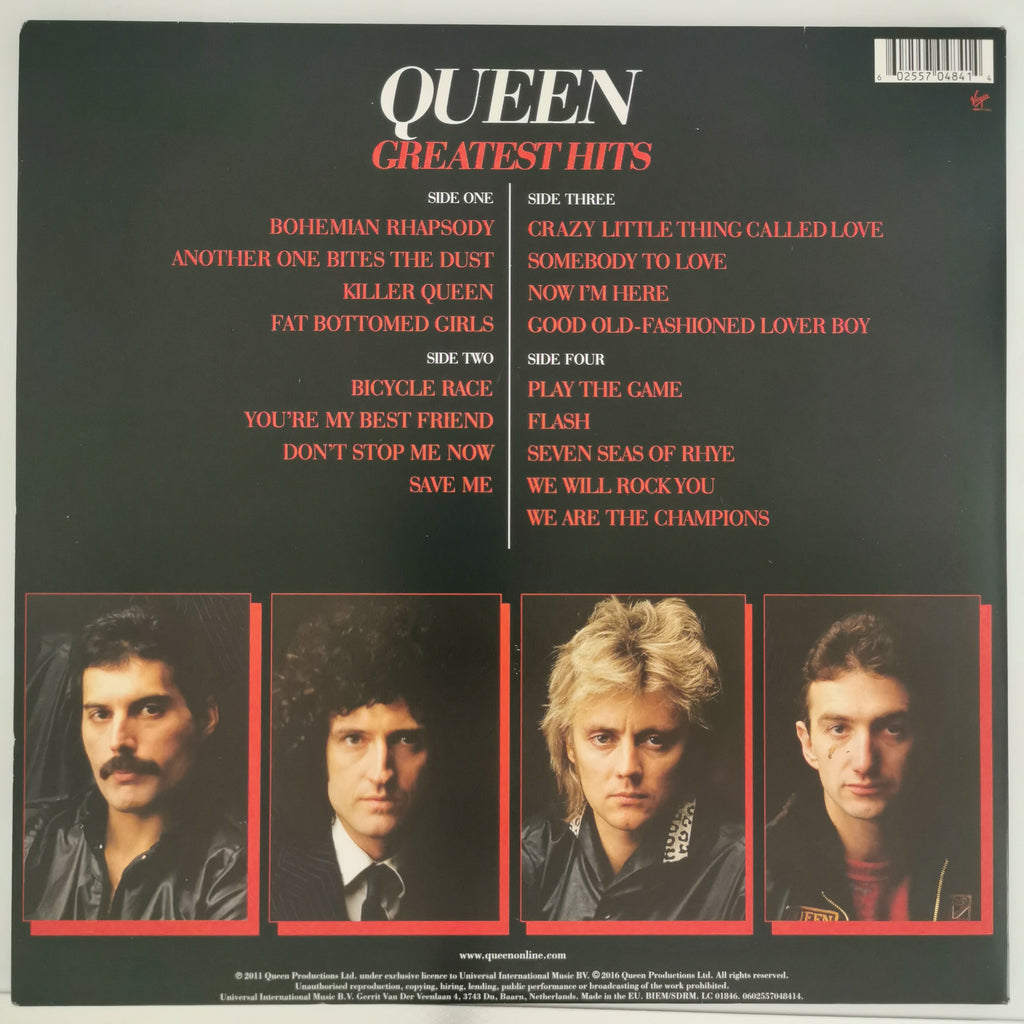 Queen Greatest Hits Double Vinyl LP Record 2019
