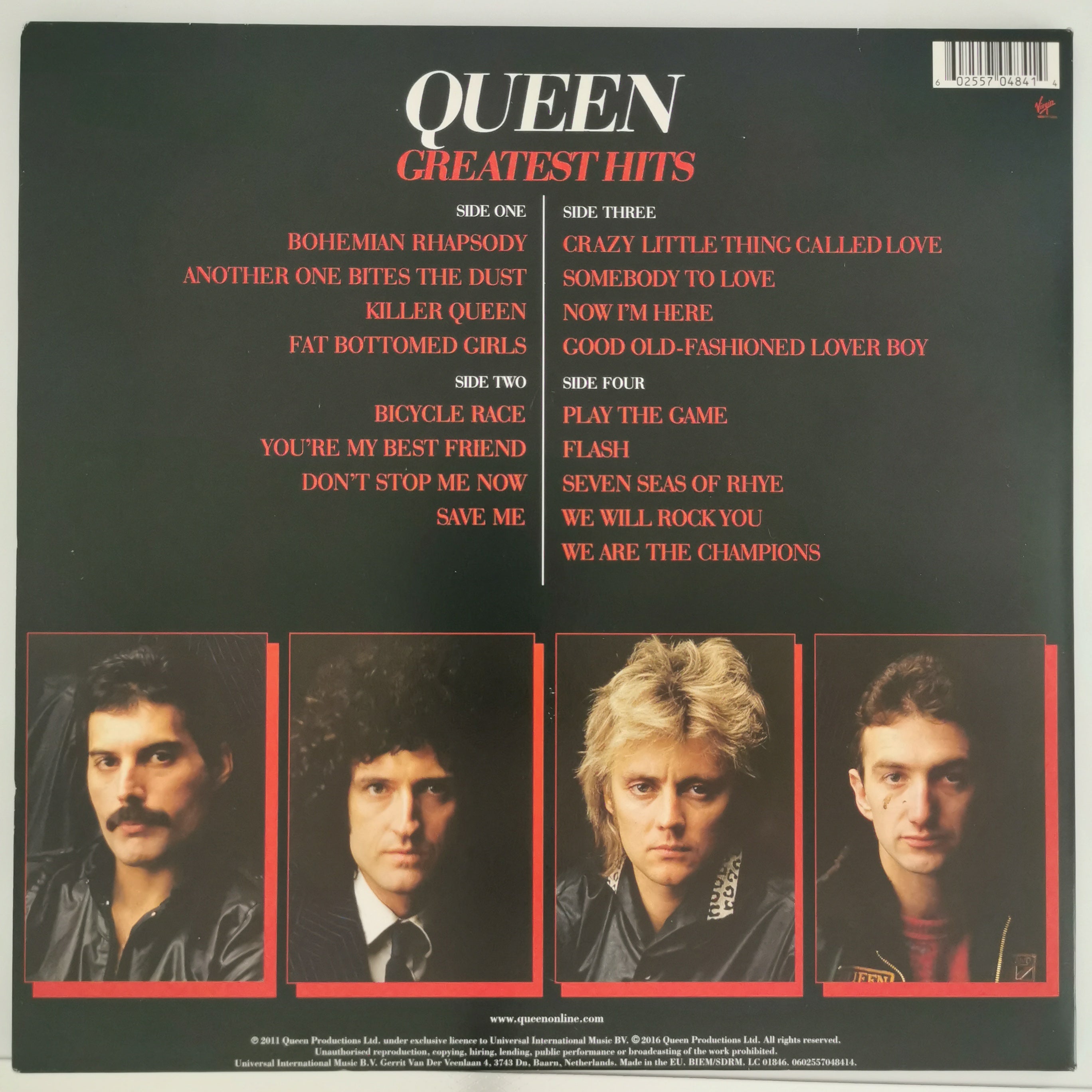 Queen Greatest Hits Double Vinyl LP Record 2019
