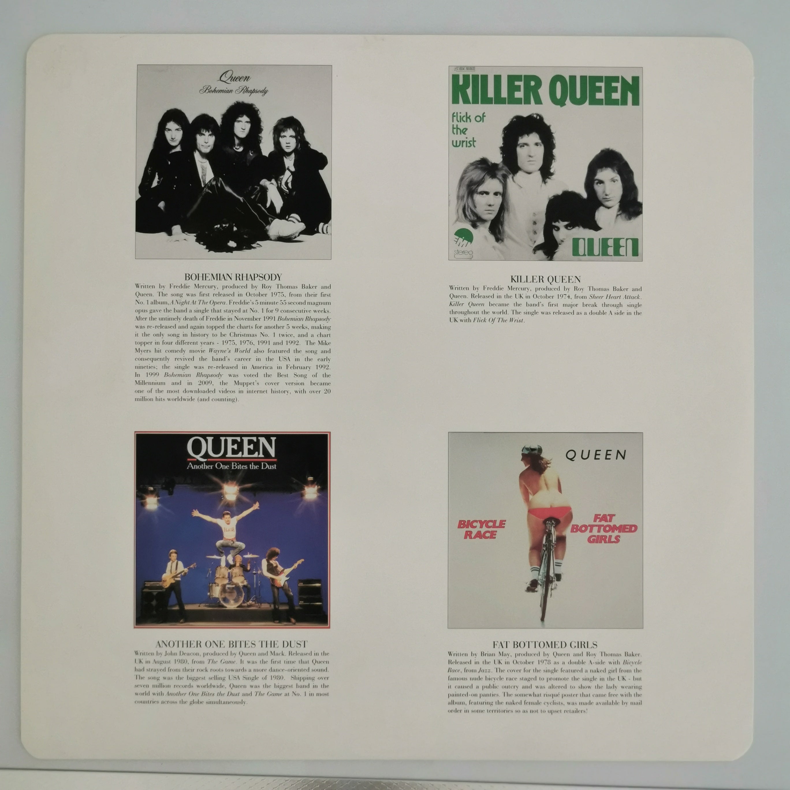 Queen Greatest Hits Double Vinyl LP Record 2019