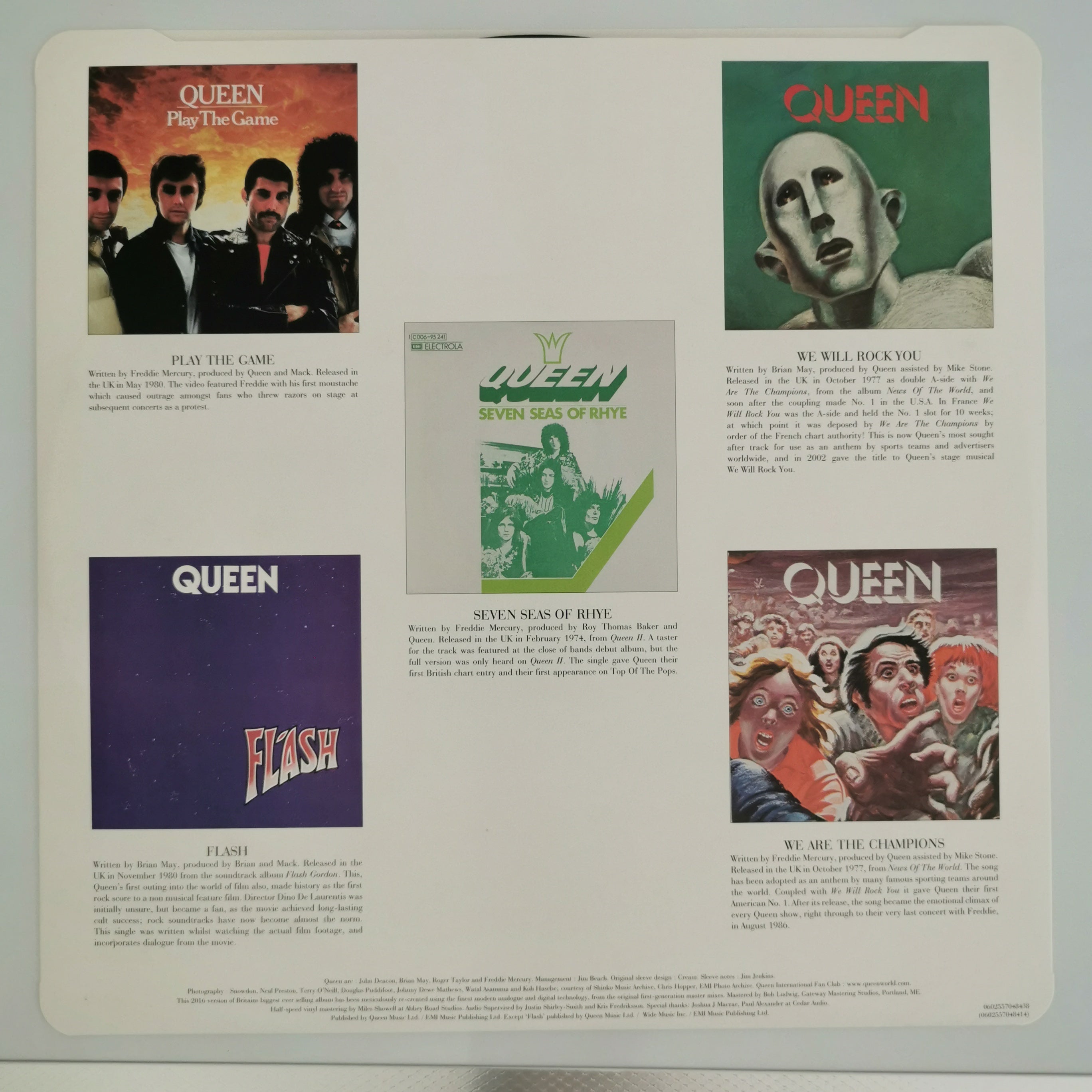 Queen Greatest Hits Double Vinyl LP Record 2019