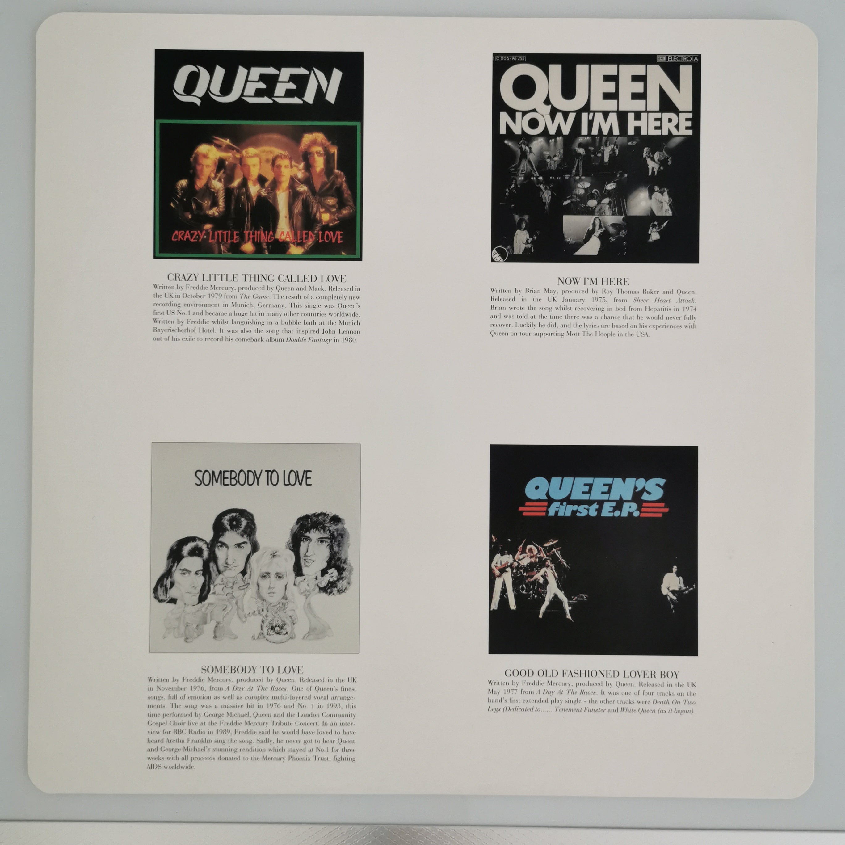 Queen Greatest Hits Double Vinyl LP Record 2019