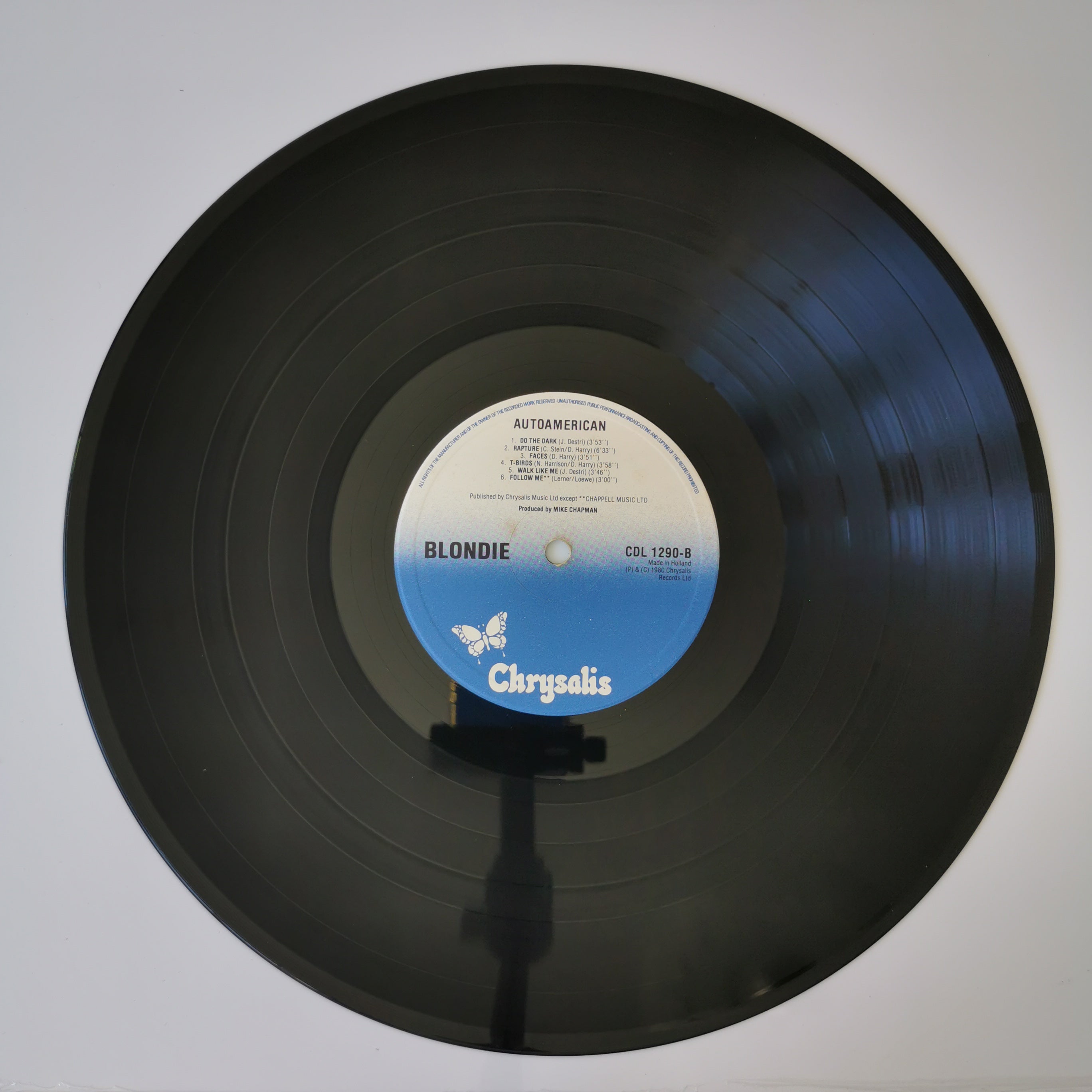 Blondie Autoamerican Vinyl LP Record 1980