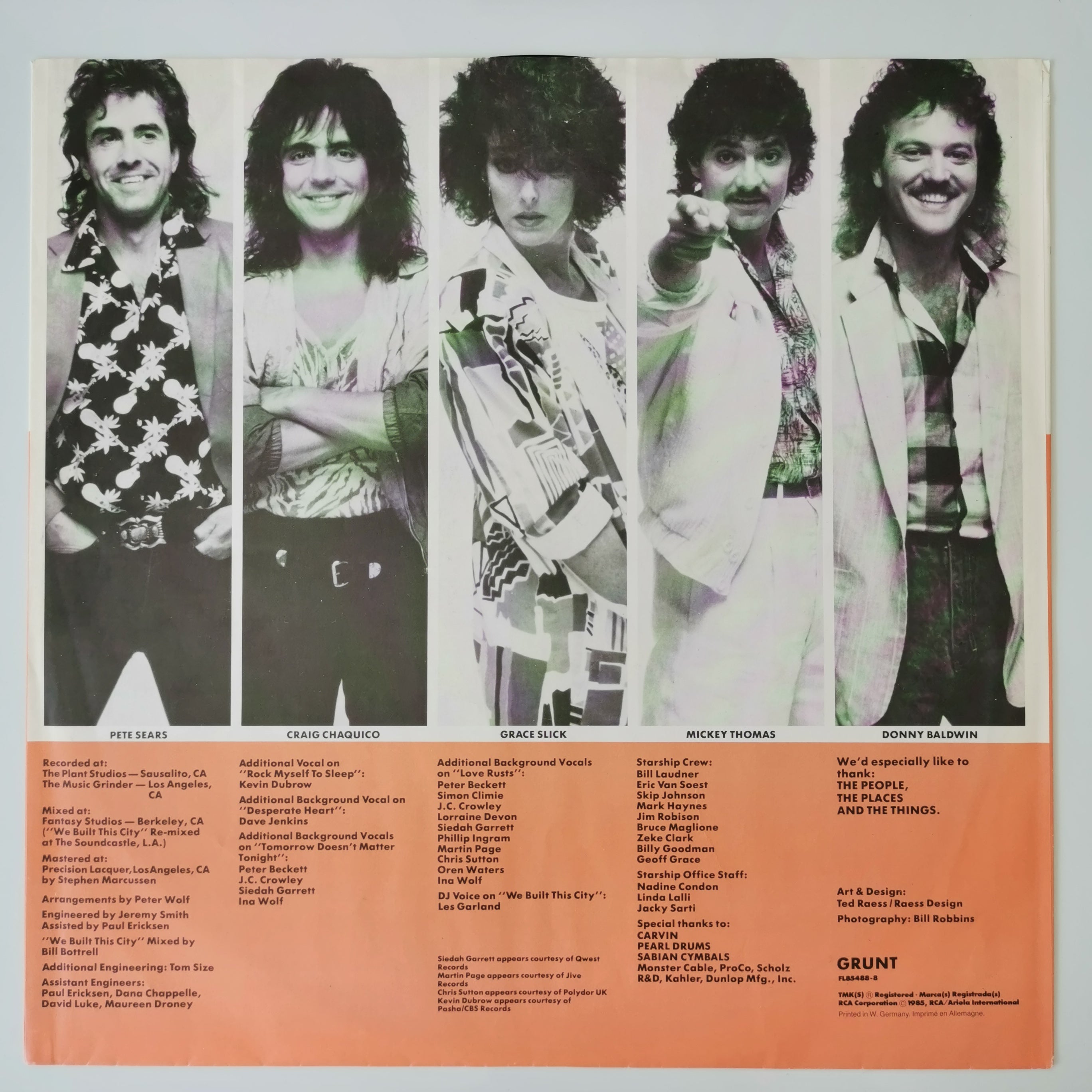 Starship Knee Deep In The Hoopla Vinyl LP Record