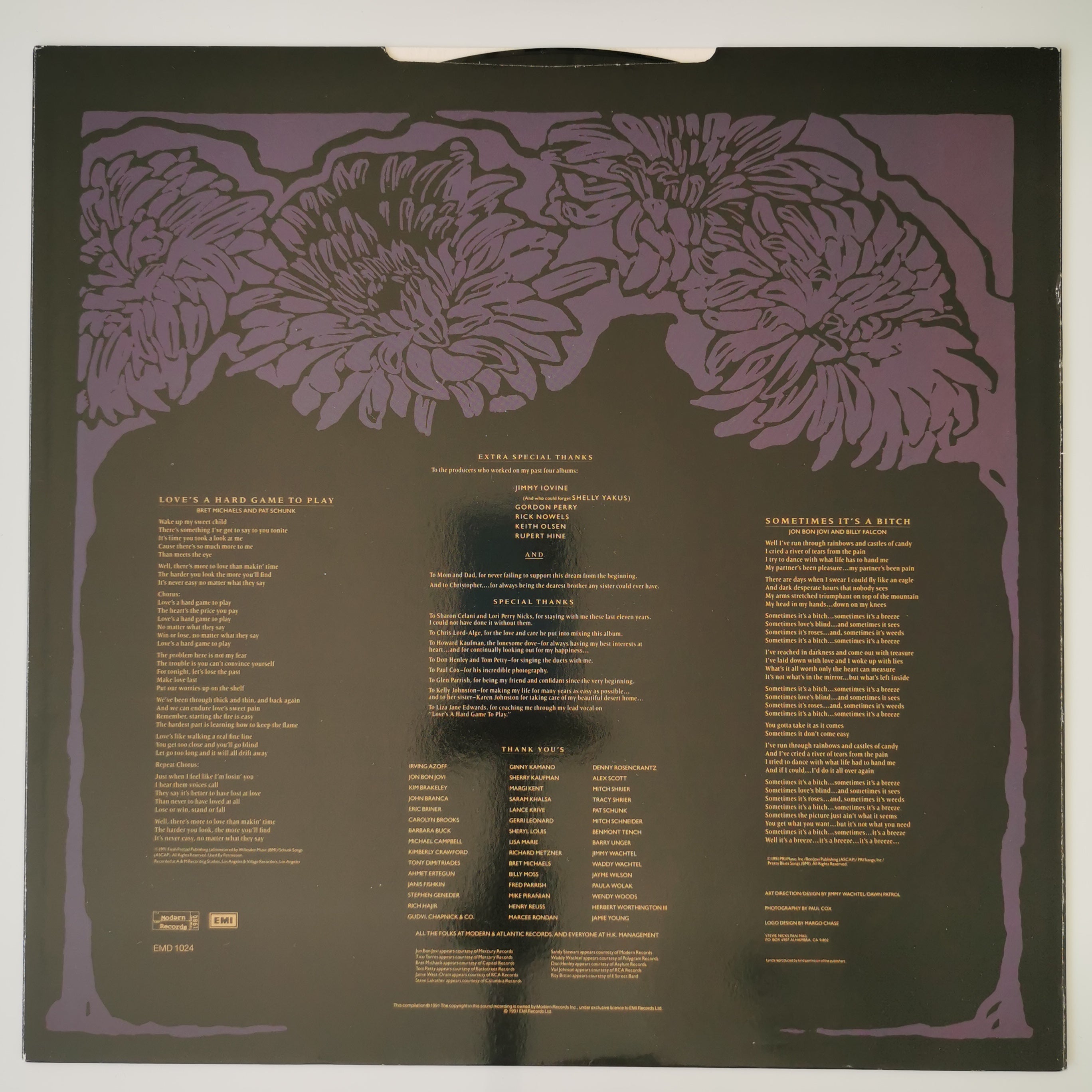 Stevie Nicks Timespace: The Best Of Vinyl LP Record