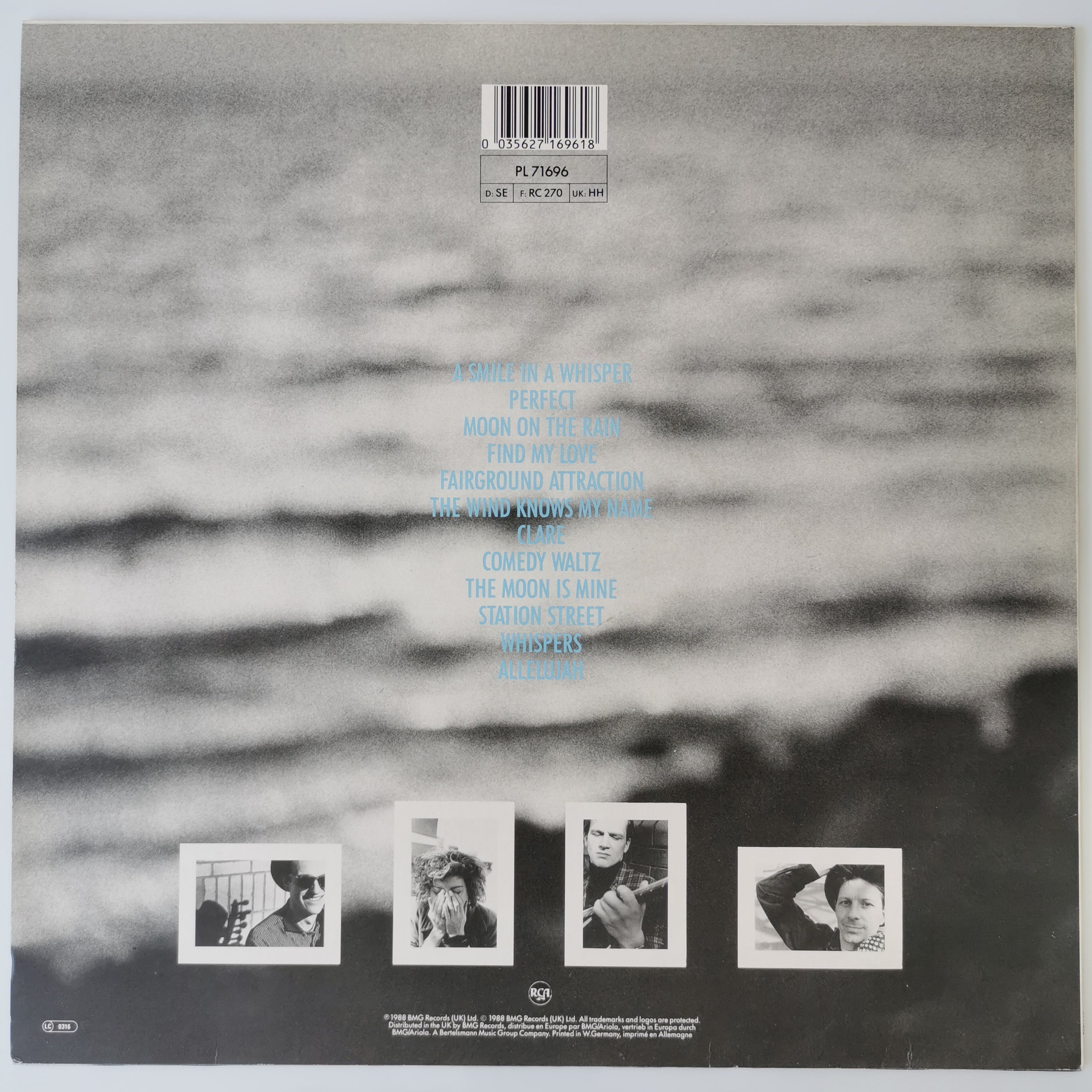 Fairground Attraction – The First Of A Million Kisses Vinyl LP