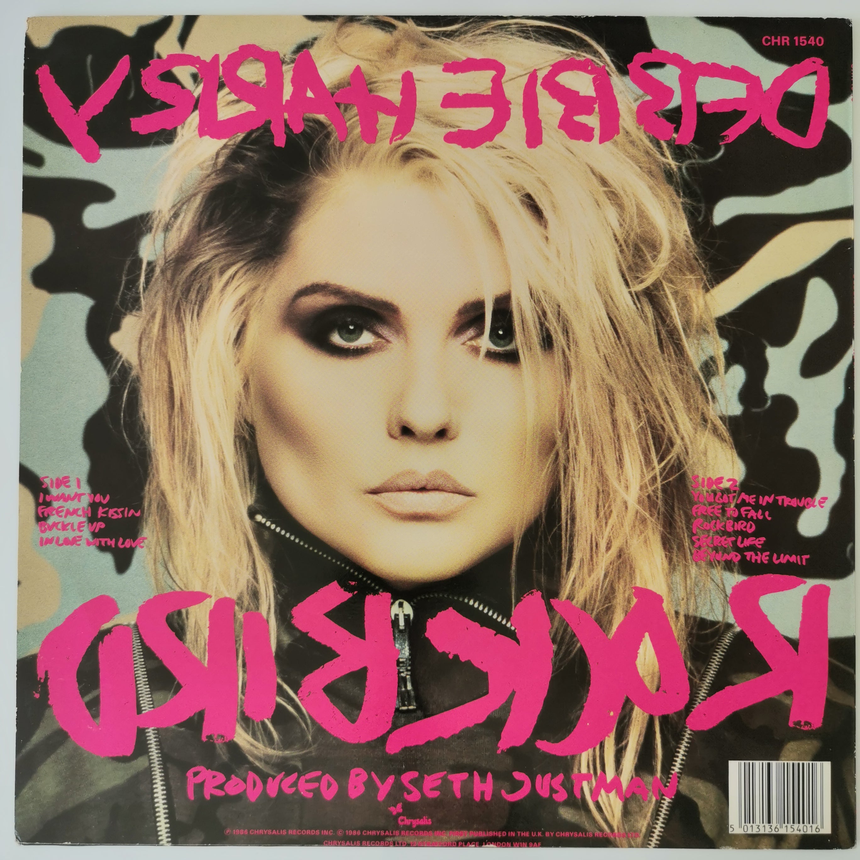 Debbie Harry Rockbird - Vinyl LP Record 1986