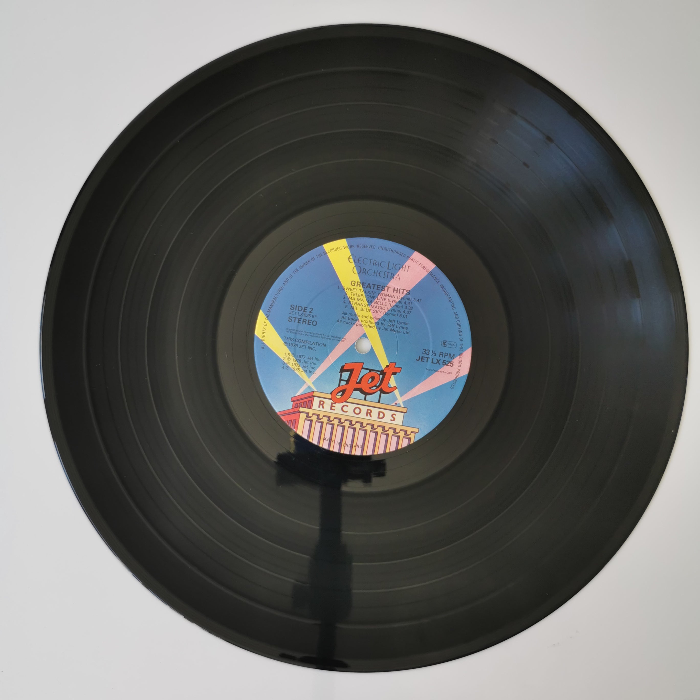 Electric Light Orchestra ELO's Greatest Hits Vinyl LP