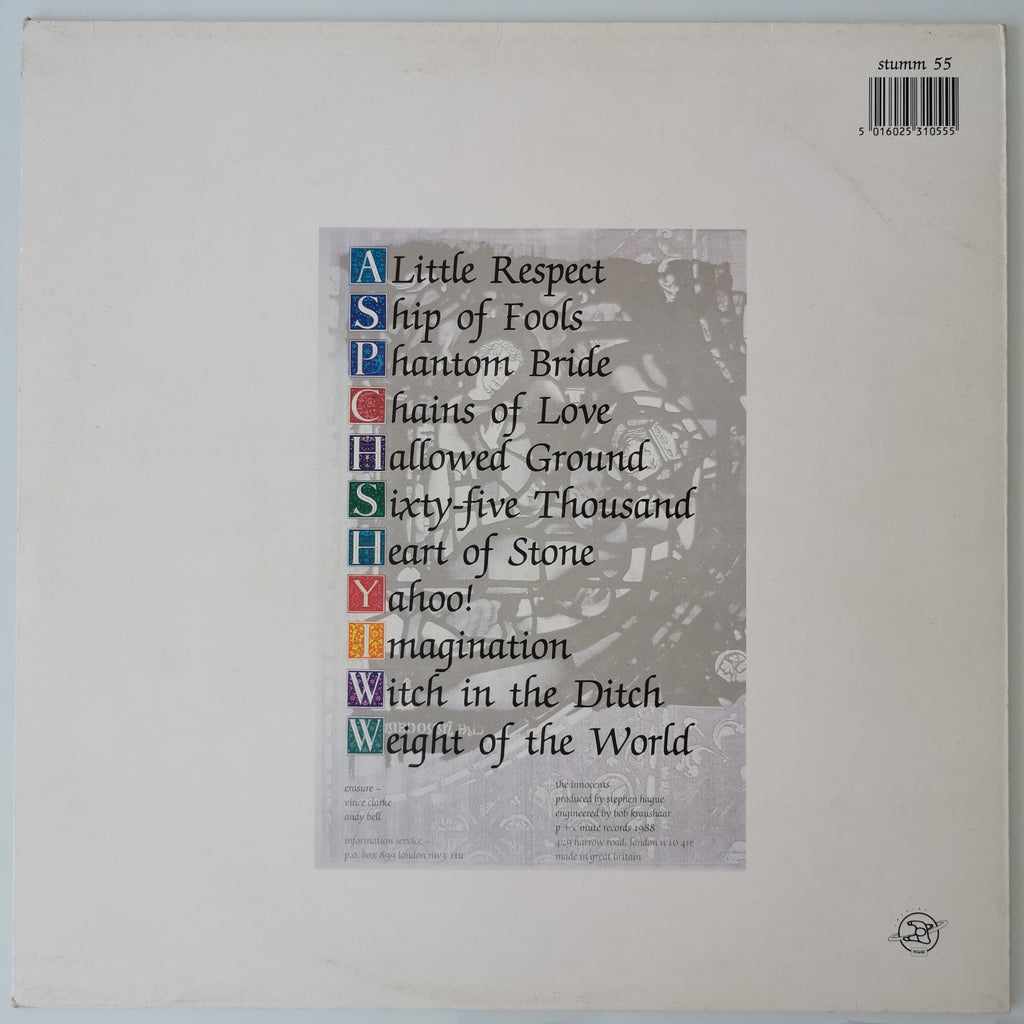 Erasure The Innocents Vinyl LP Record 1988