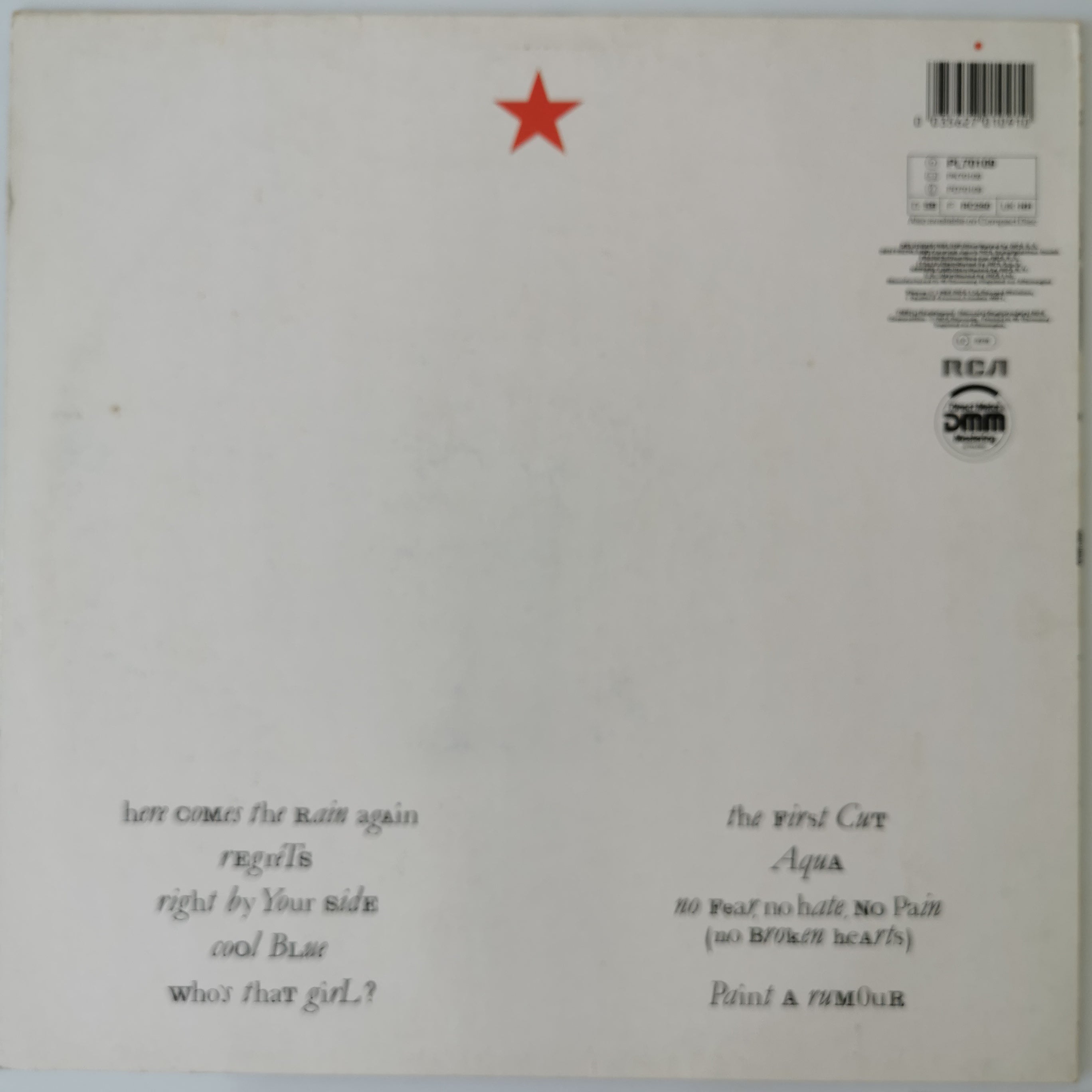 Eurythmics – Touch Vinyl LP Record 1983