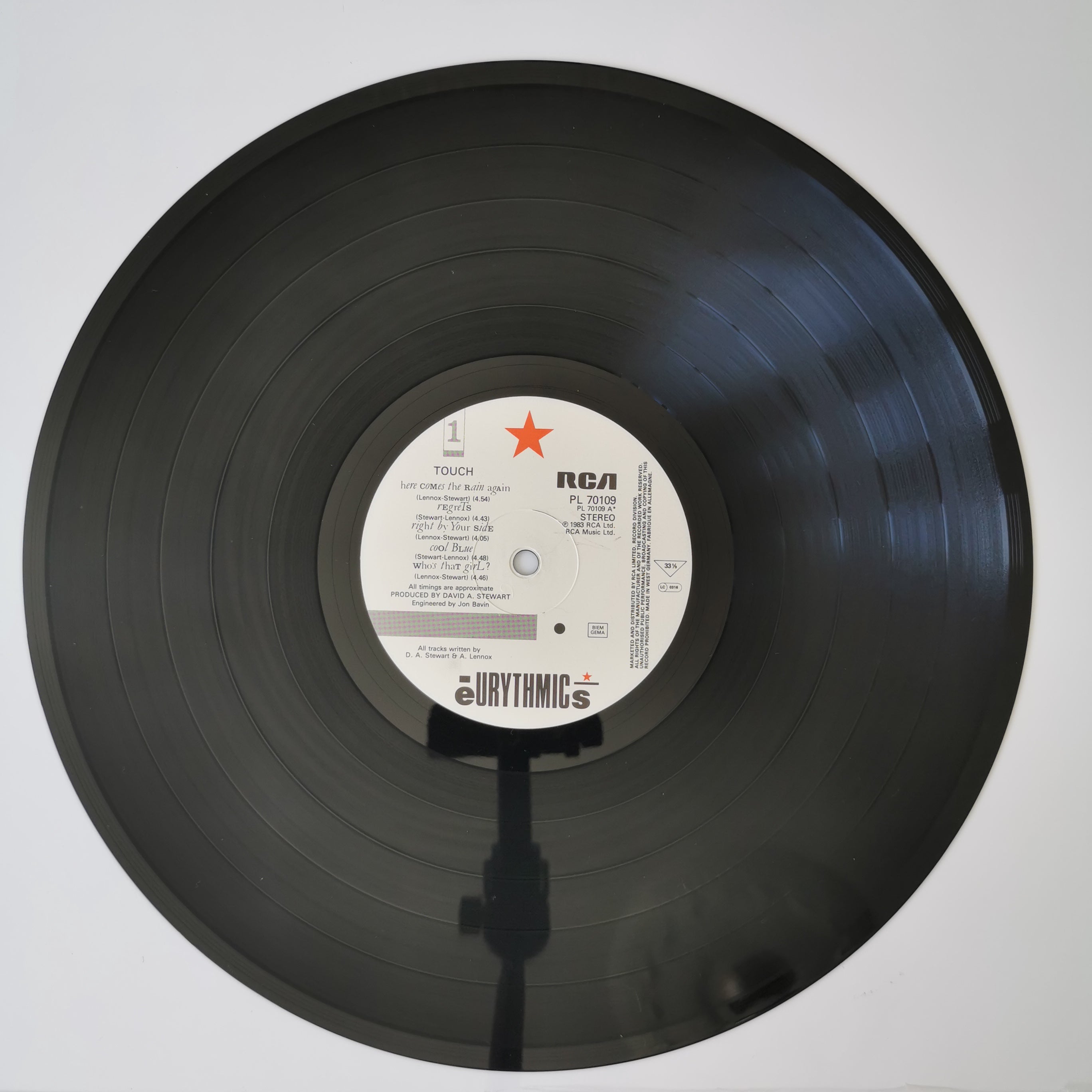 Eurythmics – Touch Vinyl LP Record 1983