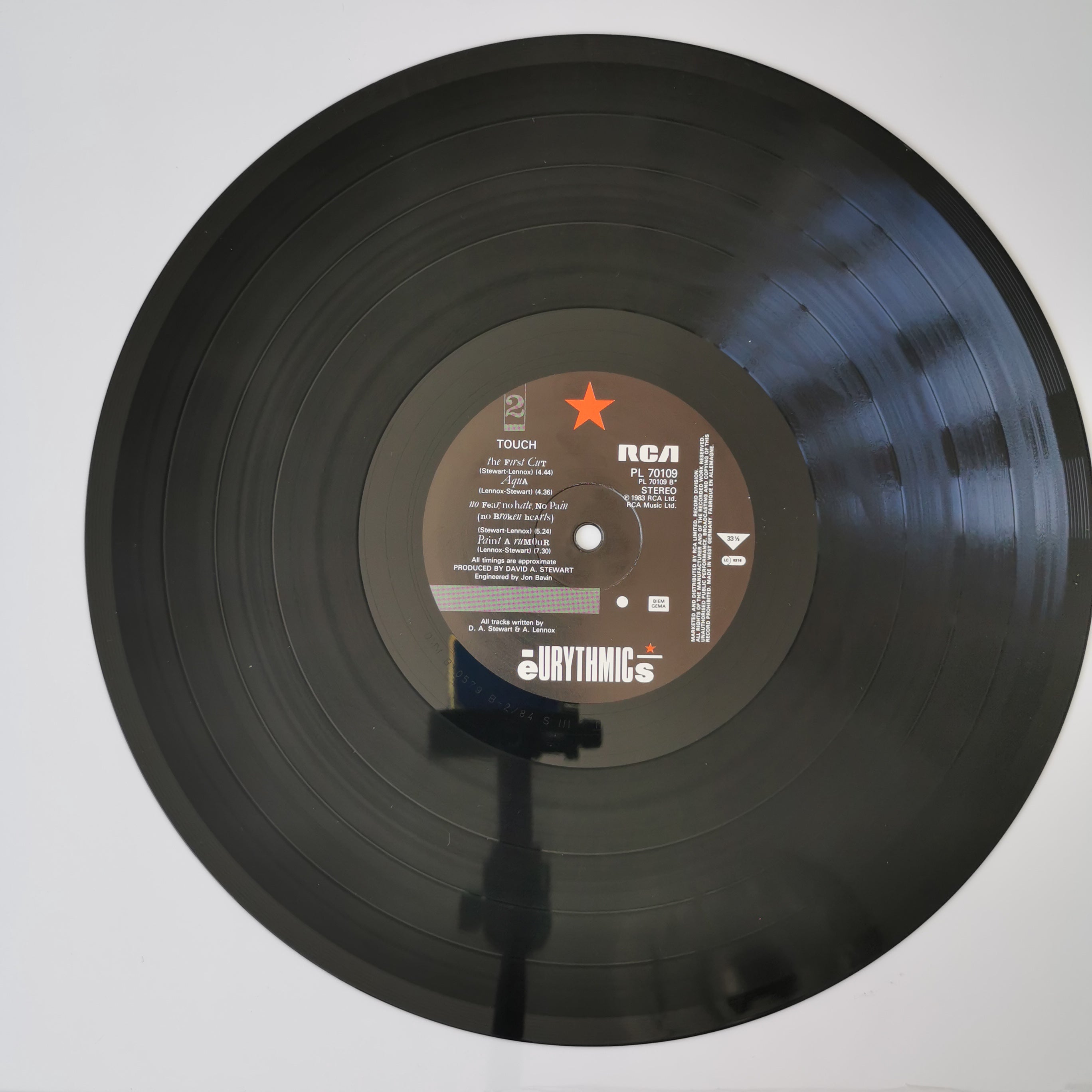 Eurythmics – Touch Vinyl LP Record 1983
