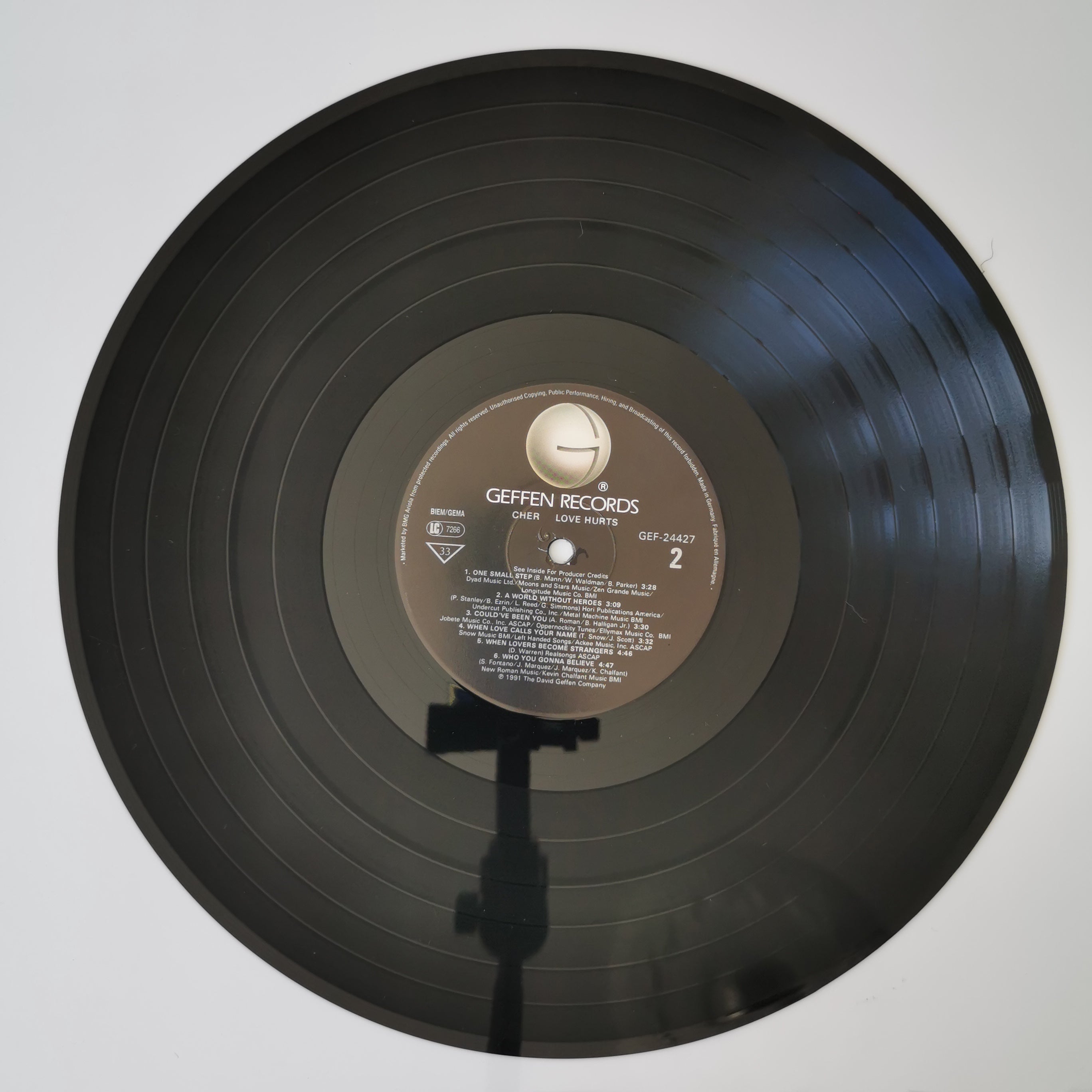 Cher Love Hurts - Mirror Image Sleeve Vinyl LP Record