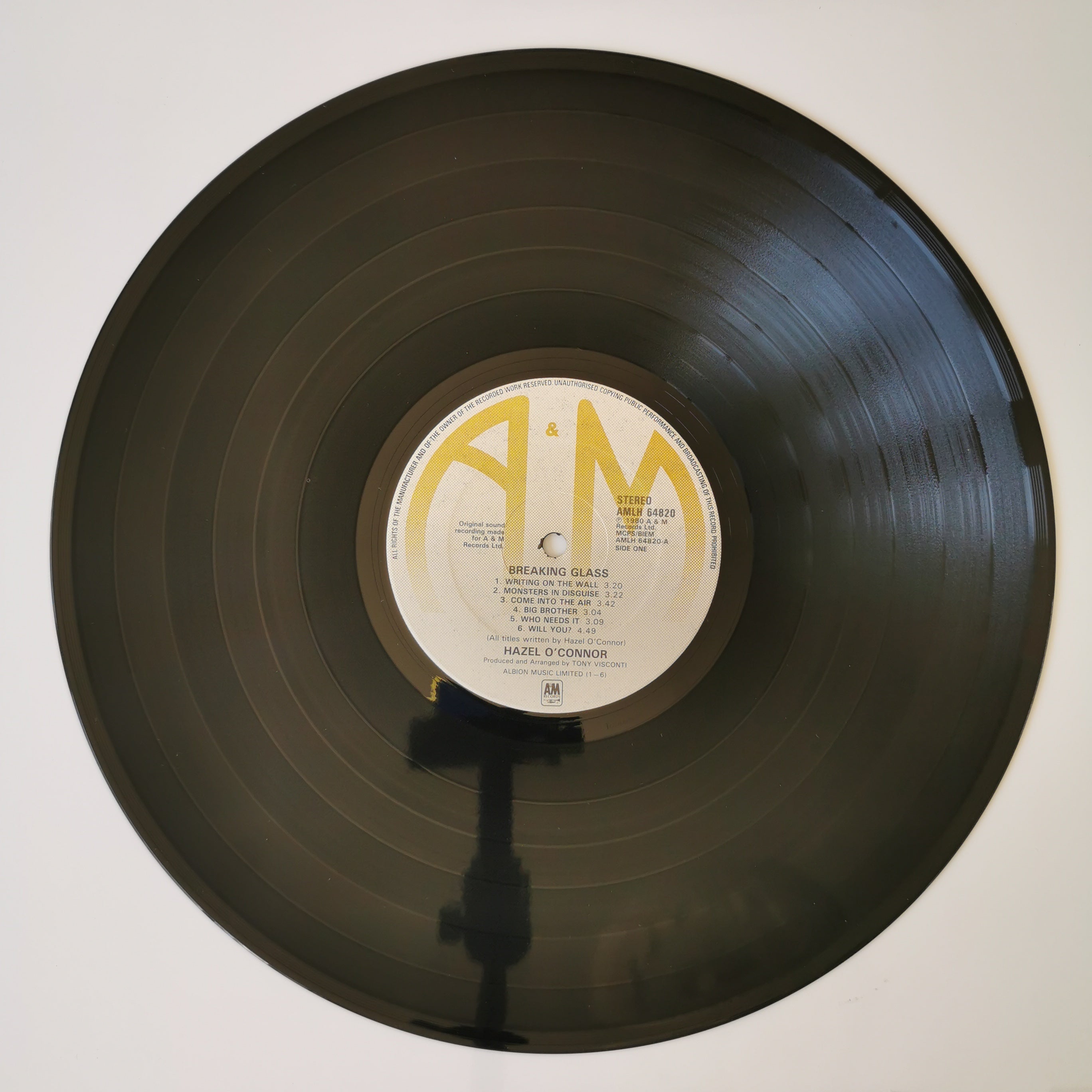 Hazel O'Connor – Breaking Glass Vinyl LP Record