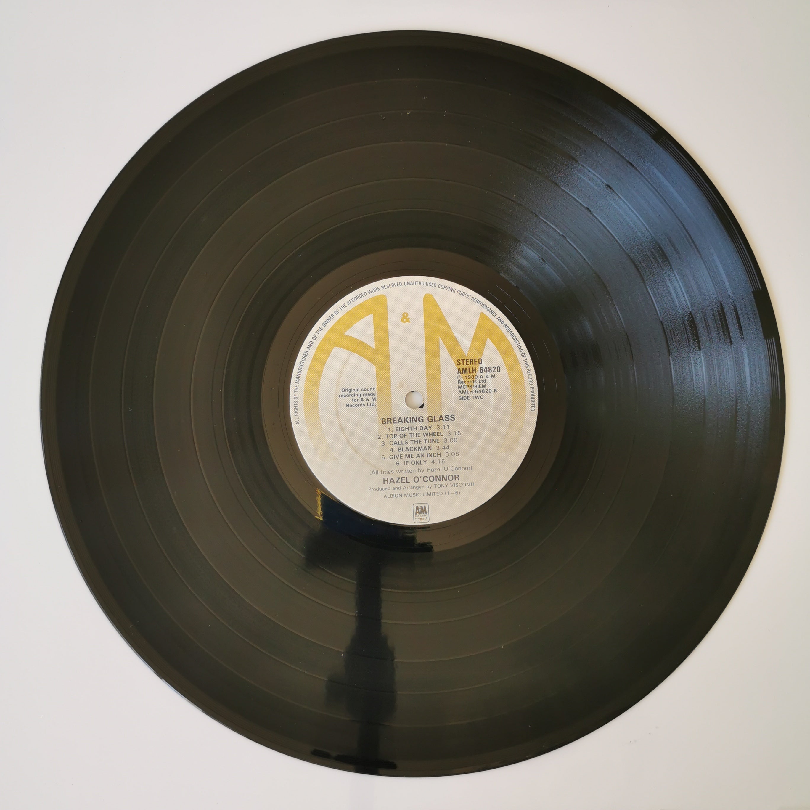 Hazel O'Connor – Breaking Glass Vinyl LP Record