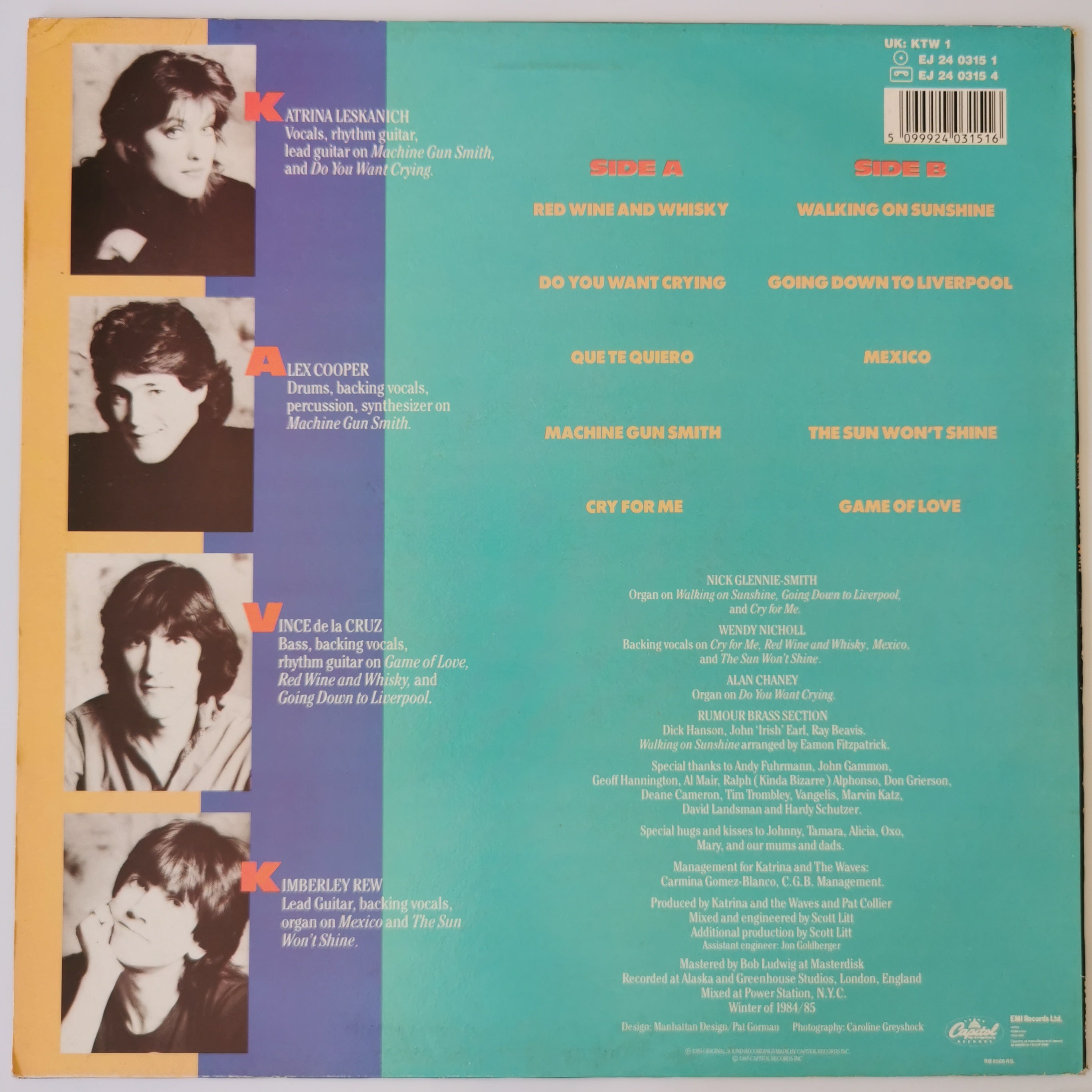 Katrina And The Waves – Katrina And The Waves Vinyl LP