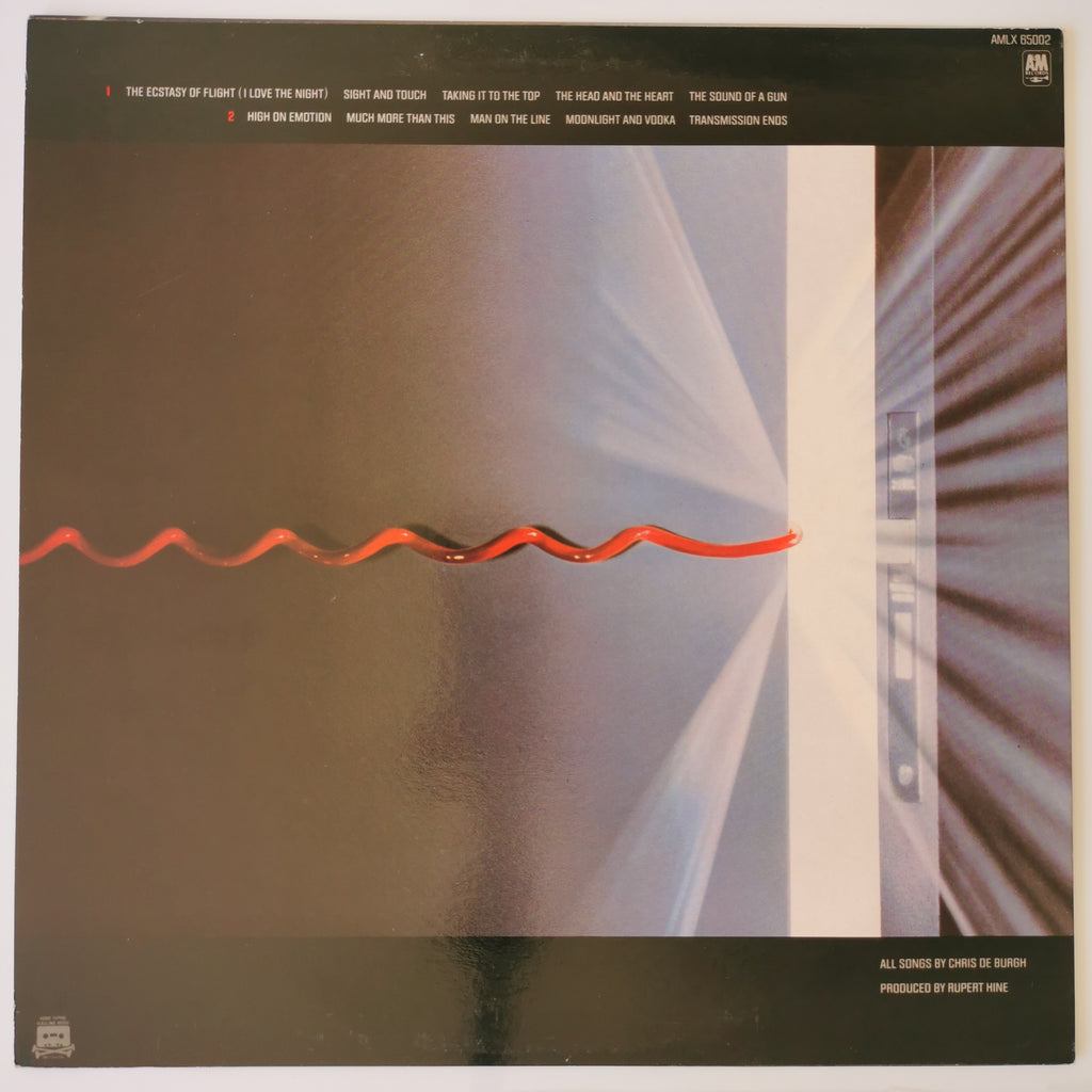 Chris De Burgh Man On The Line Vinyl LP 1984