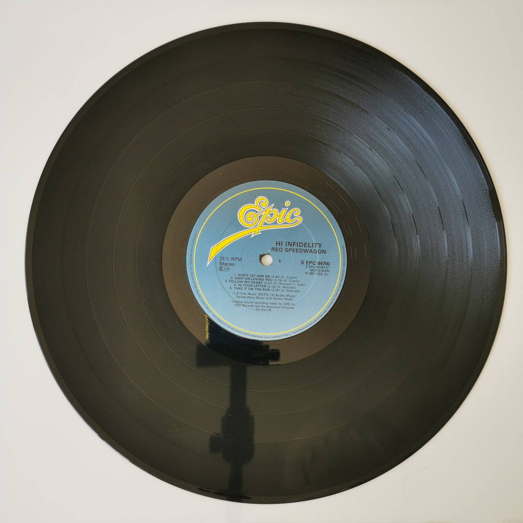 R.E.O. Speedwagon Hi Infidelity Vinyl LP 1981