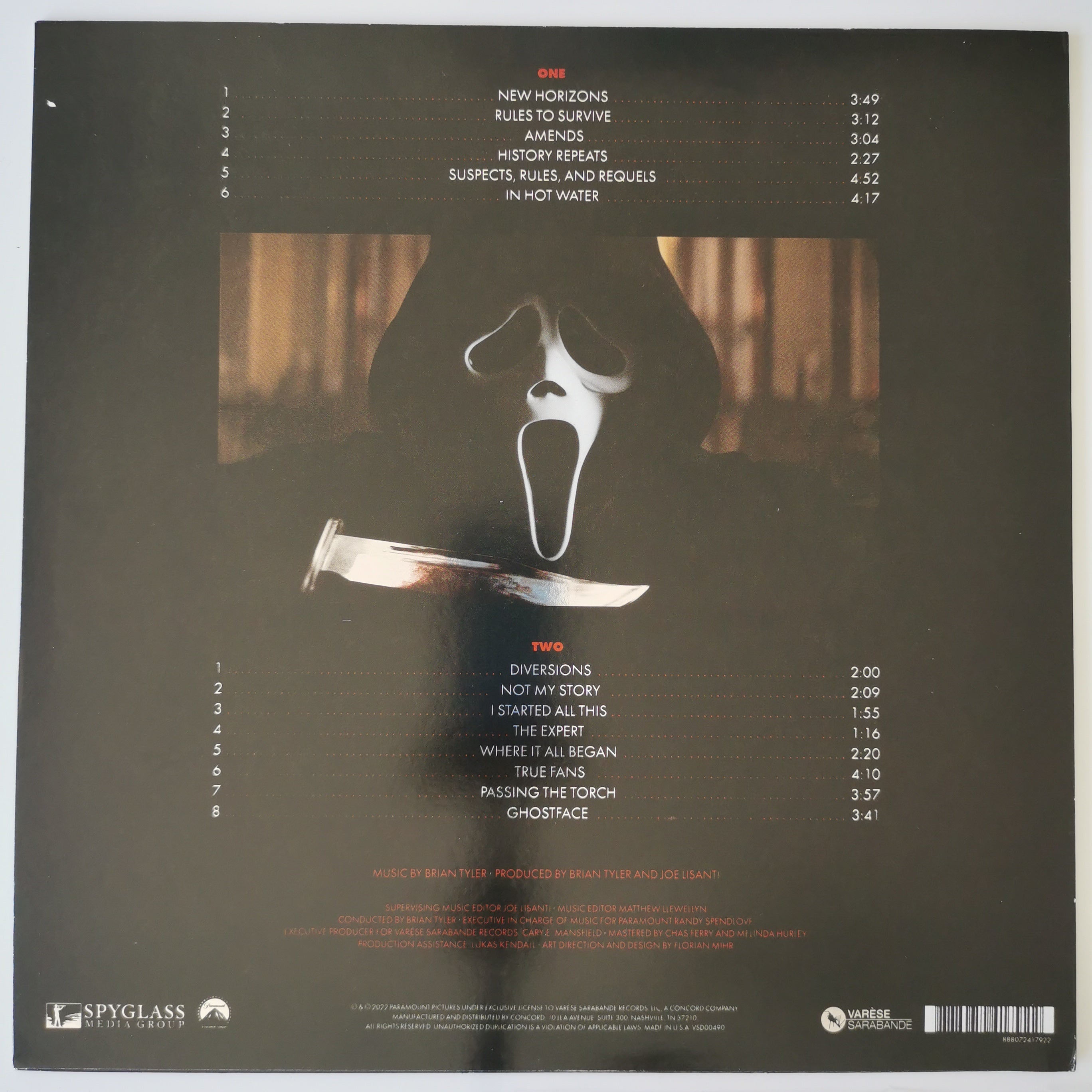 Scream 5 Vinyl LP Record Soundtrack